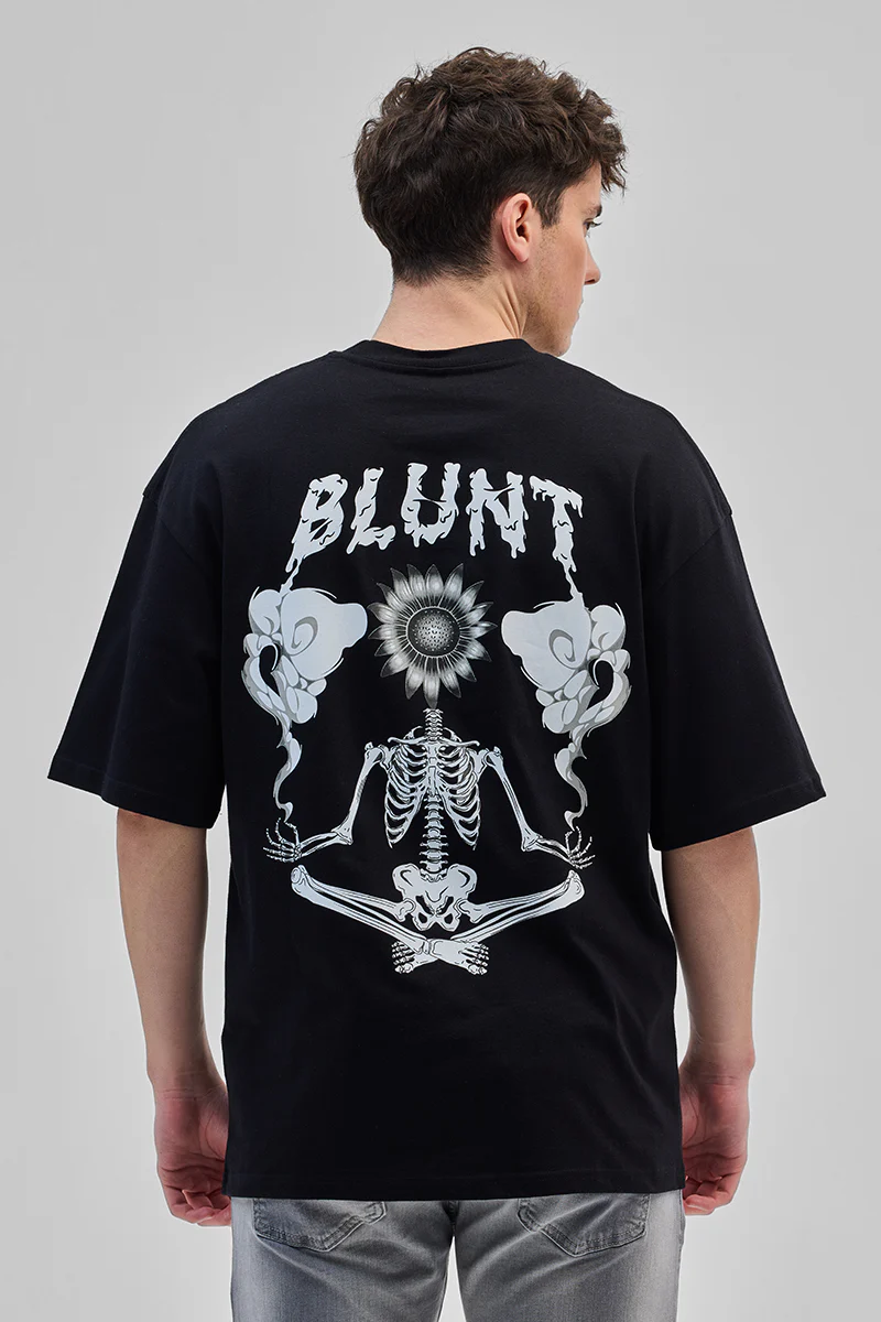 Blunt Black Oversized T-Shirt - republicanstateiBlunt Black Oversized T-Shirt - republicanstatei