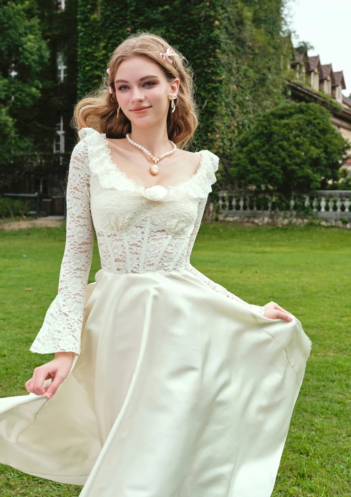 White Moon Dance Corset Dress - republicanstateiWhite Moon Dance Corset Dress - republicanstatei