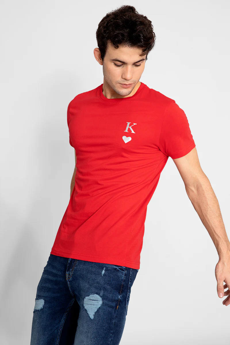 King of Hearts Red T-Shirt - republicanstateiKing of Hearts Red T-Shirt - republicanstatei