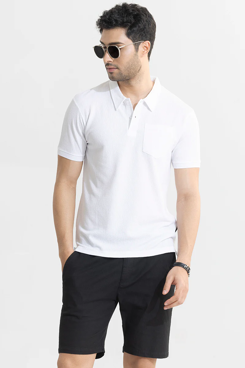 Roller White Polo T-Shirt - republicanstateiRoller White Polo T-Shirt - republicanstatei