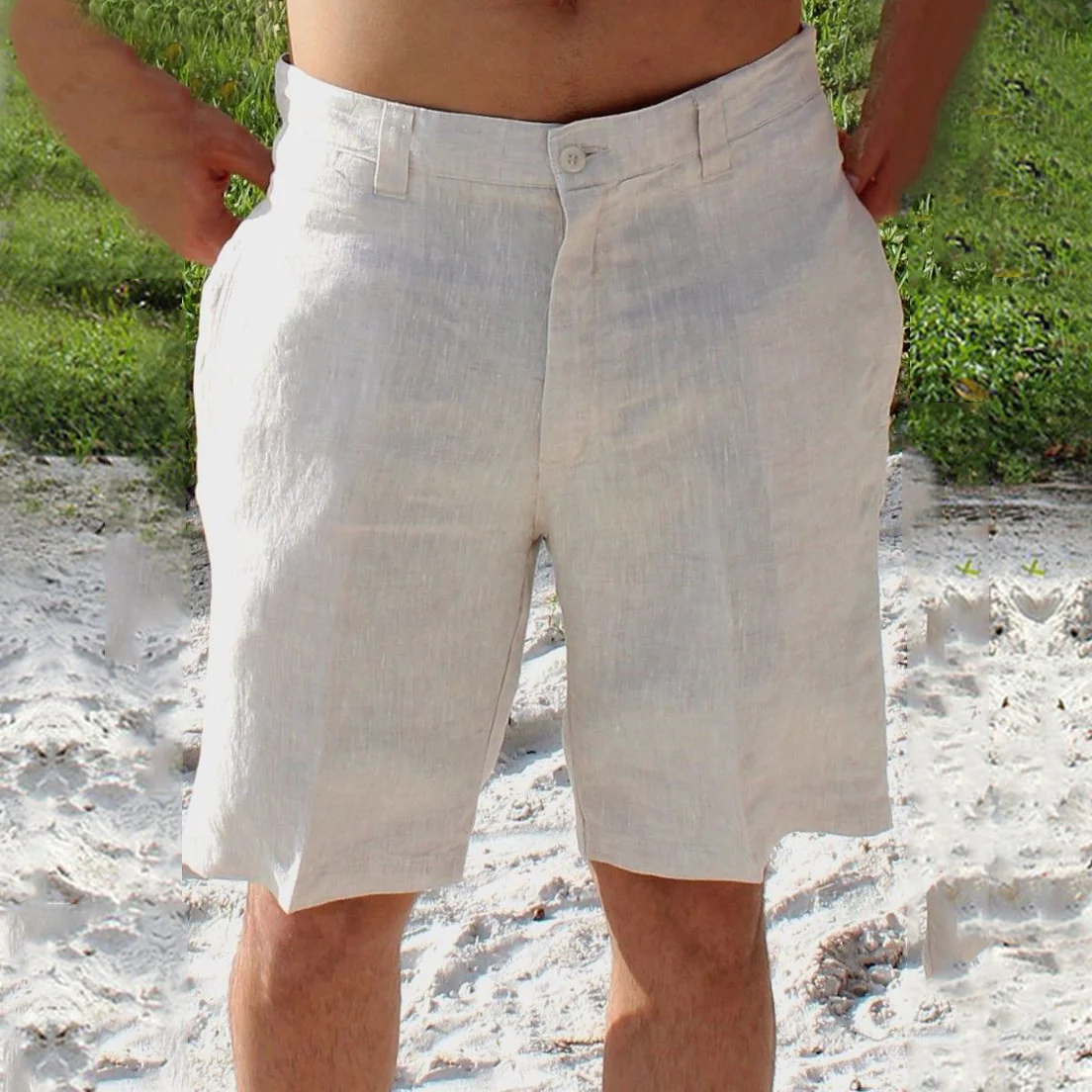 Loose Fit Linen Short - republicanstateiLoose Fit Linen Short - republicanstatei