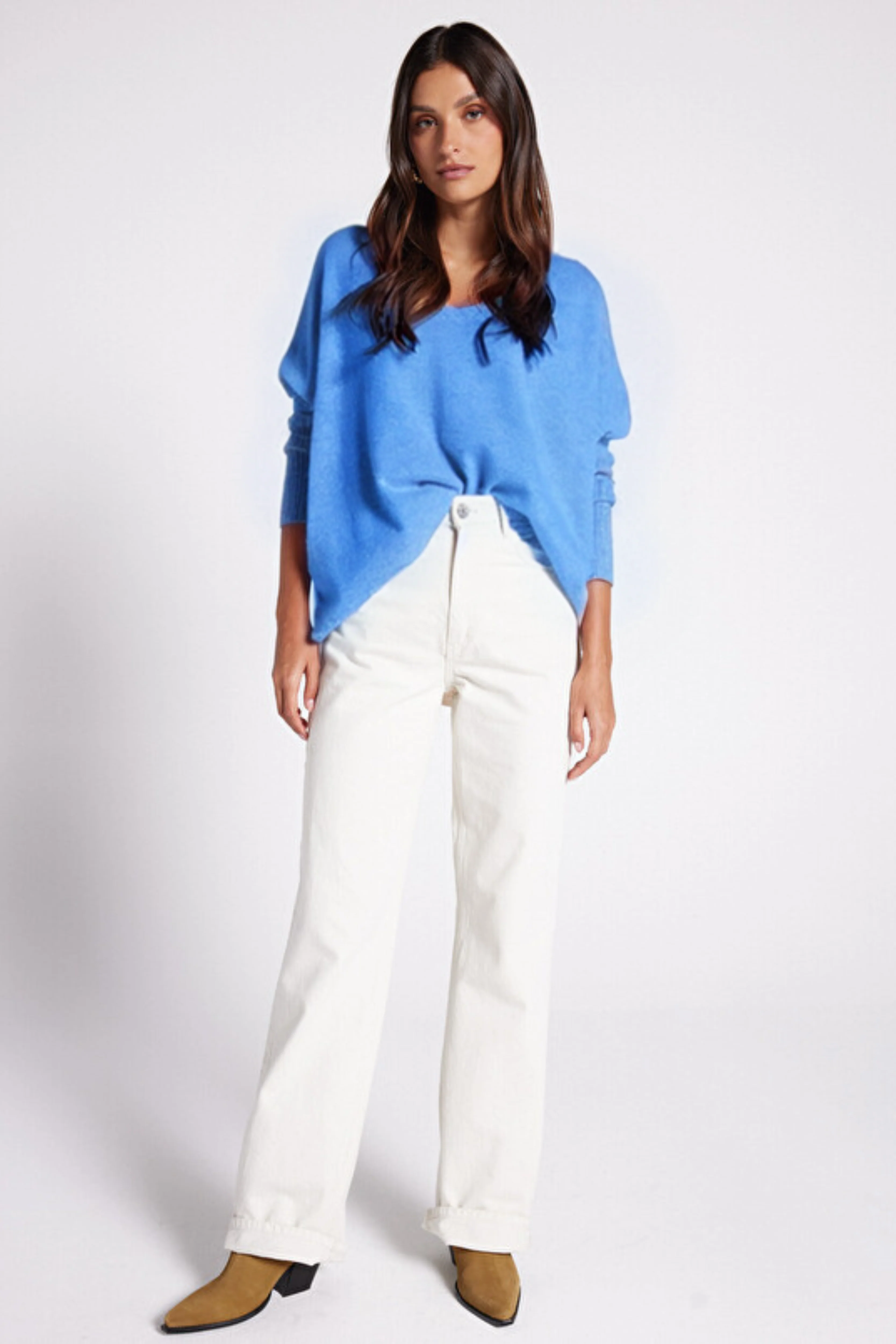 Faustine Cashmere Poncho Jumper - republicanstateiFaustine Cashmere Poncho Jumper - republicanstatei