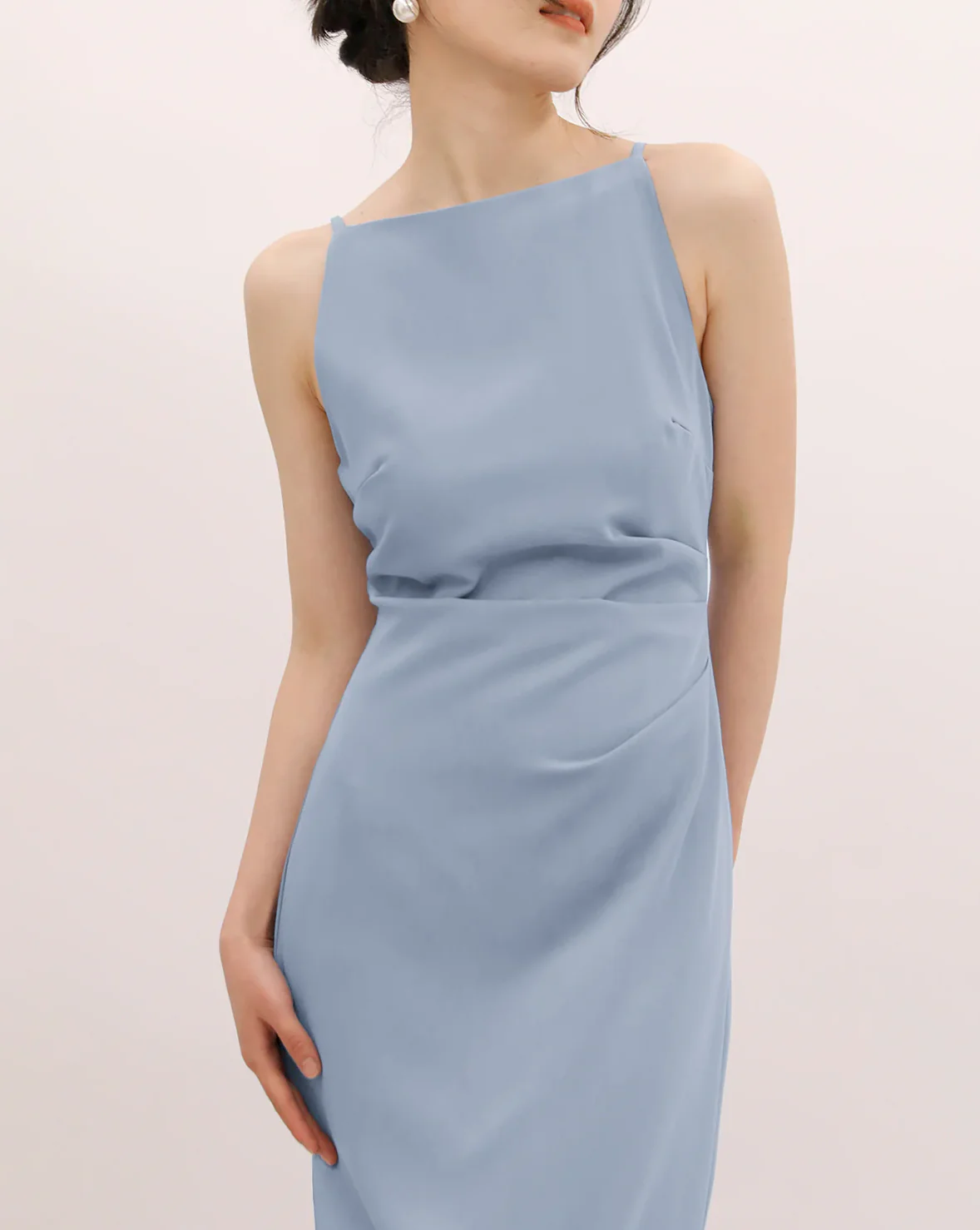 Silent Sea Boat Neck Midi Dress - republicanstateiSilent Sea Boat Neck Midi Dress - republicanstatei