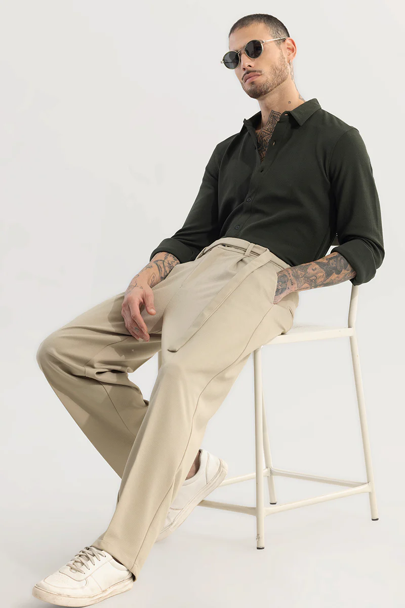 AdjustEase Beige Trouser - republicanstateiAdjustEase Beige Trouser - republicanstatei