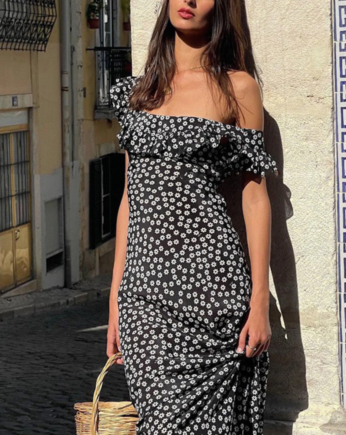 Daisy Floral Print Long Dress - republicanstateiDaisy Floral Print Long Dress - republicanstatei