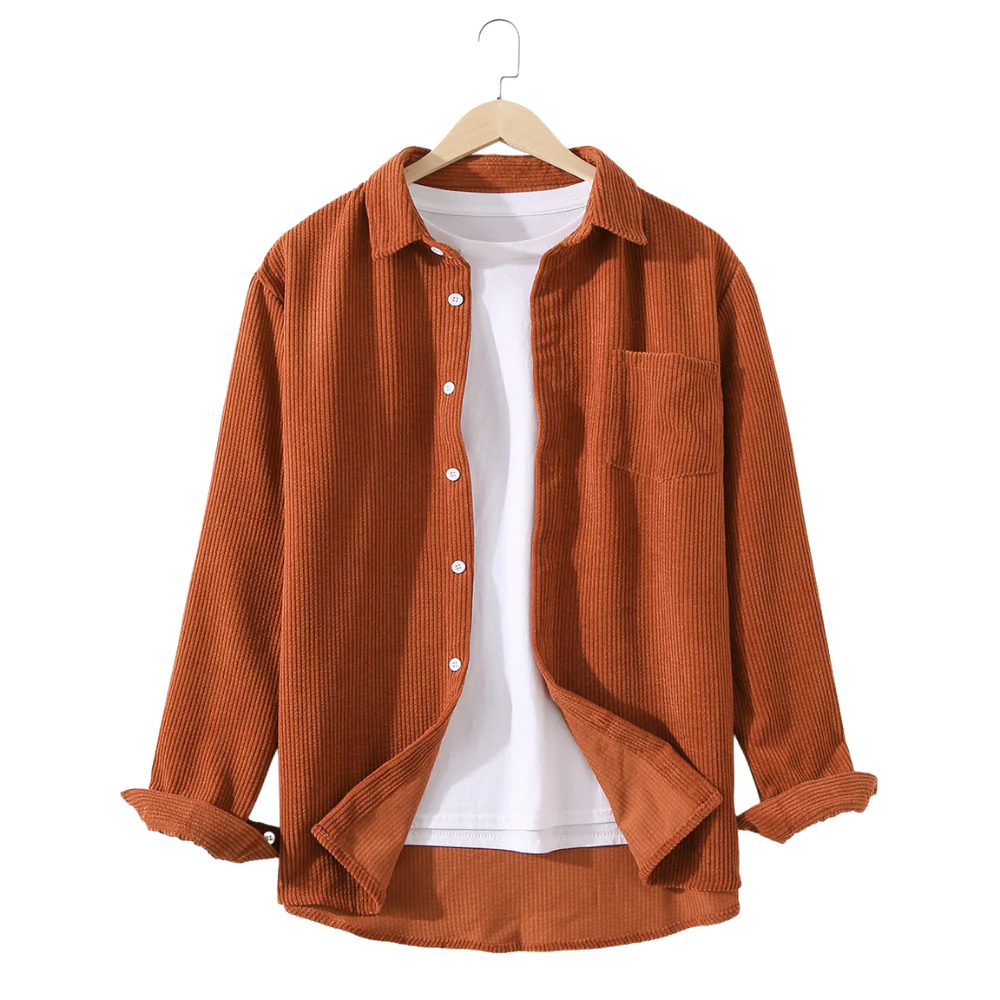 Solid Corduroy Button Down Shirt - republicanstateiSolid Corduroy Button Down Shirt - republicanstatei