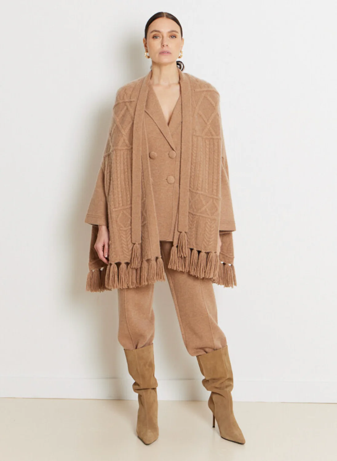 Athara Cashmere Patchwork Cape - republicanstateiAthara Cashmere Patchwork Cape - republicanstatei