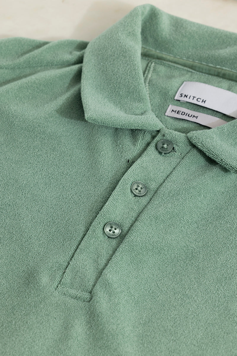Trent Light Green Polo T-Shirt - republicanstateiTrent Light Green Polo T-Shirt - republicanstatei