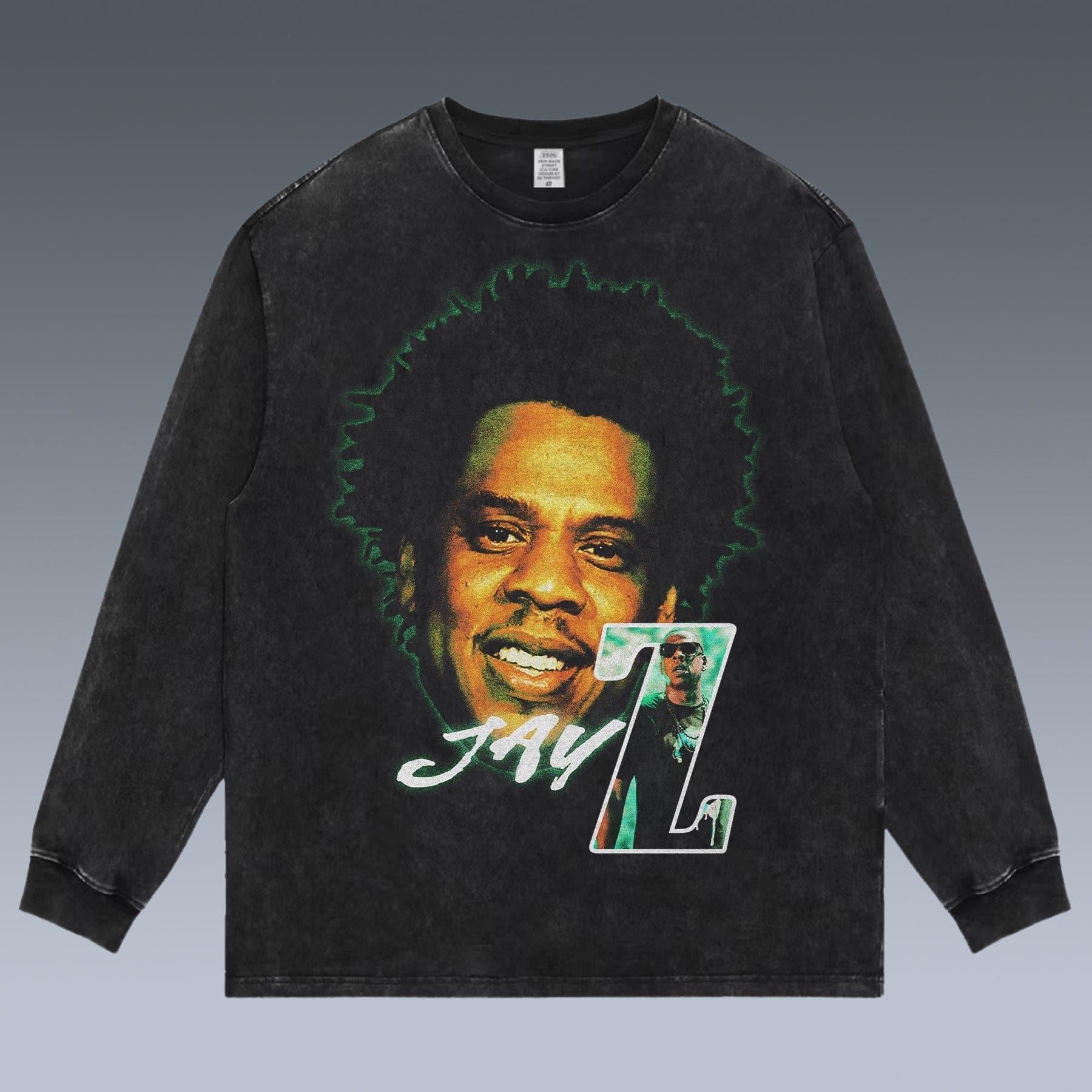 VINTAGE LONG SLEEVE TEE | JAY Z - republicanstateiVINTAGE LONG SLEEVE TEE | JAY Z - republicanstatei