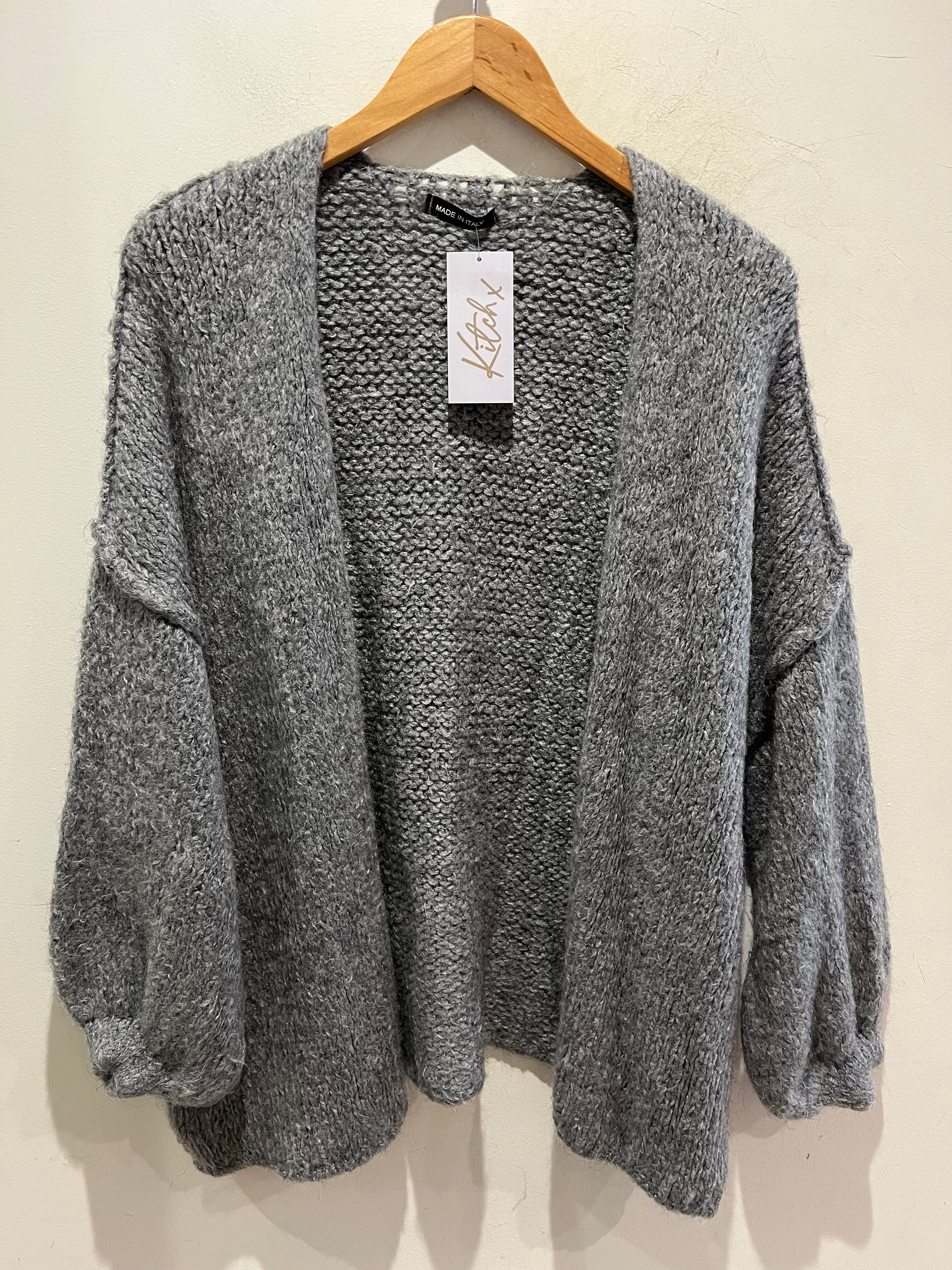 Chunky Cardigan - Grey - republicanstateiChunky Cardigan - Grey - republicanstatei