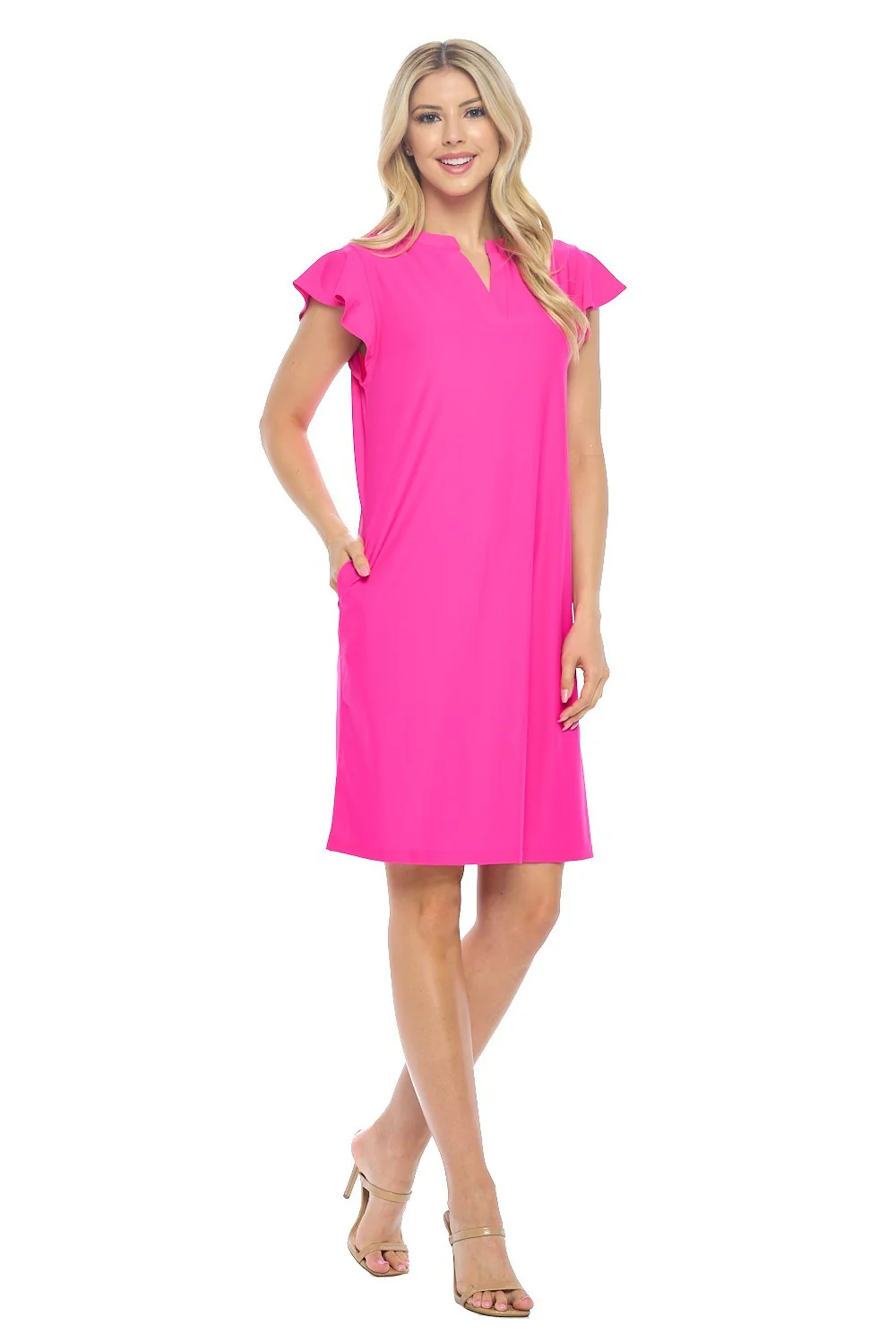 Aryeh Cambria Dress in Hot Pink - republicanstateiAryeh Cambria Dress in Hot Pink - republicanstatei