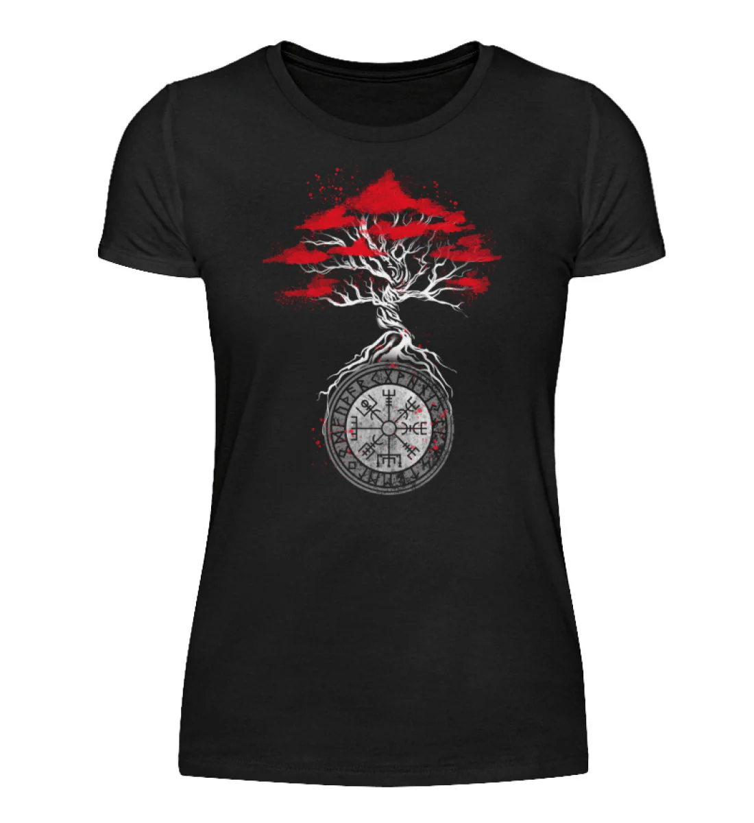 Yggdrasil Vegvisir - Damenshirt - republicanstateiYggdrasil Vegvisir - Damenshirt - republicanstatei
