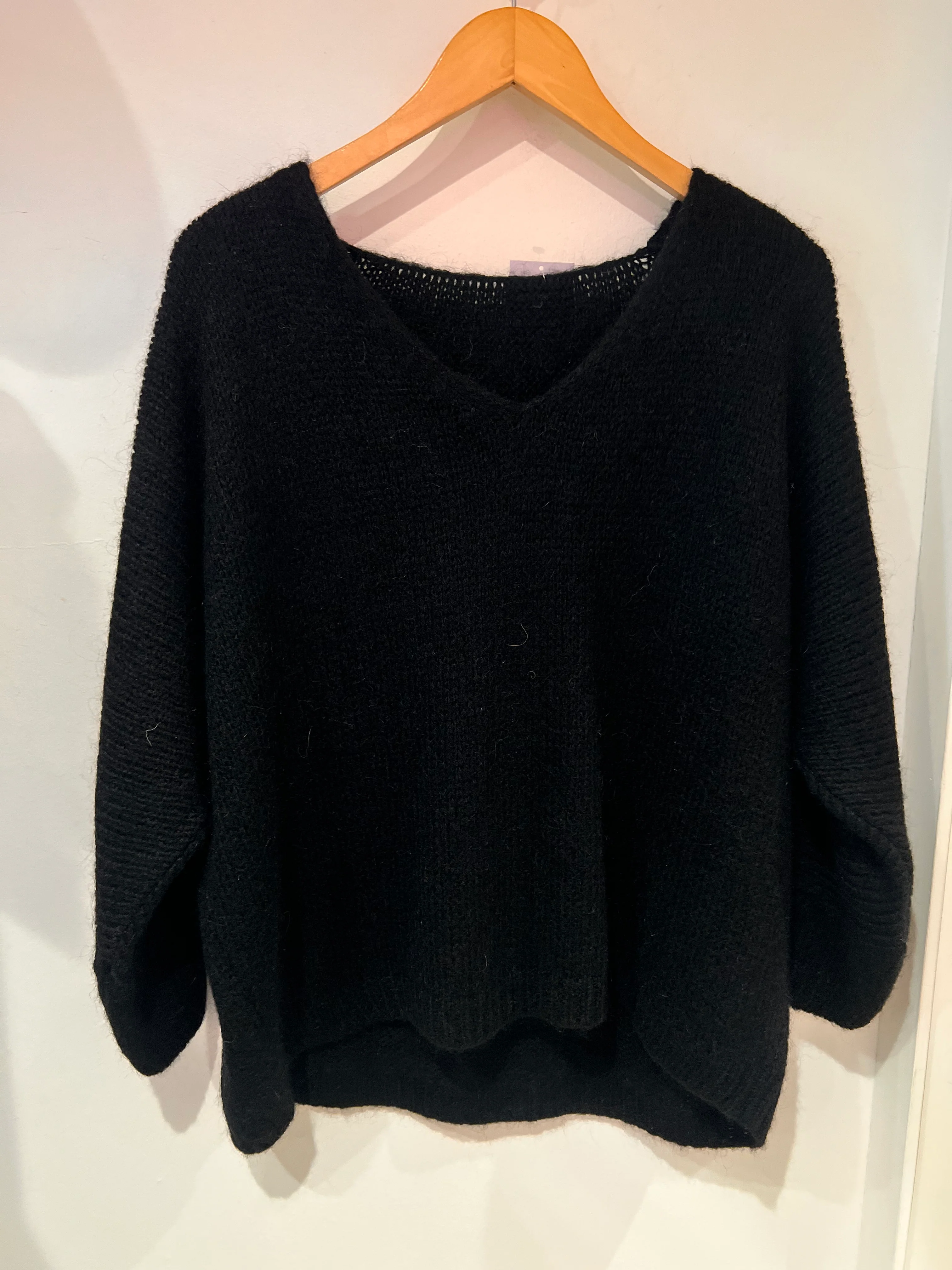 2257 Mohair Jumper - Black - republicanstatei2257 Mohair Jumper - Black - republicanstatei