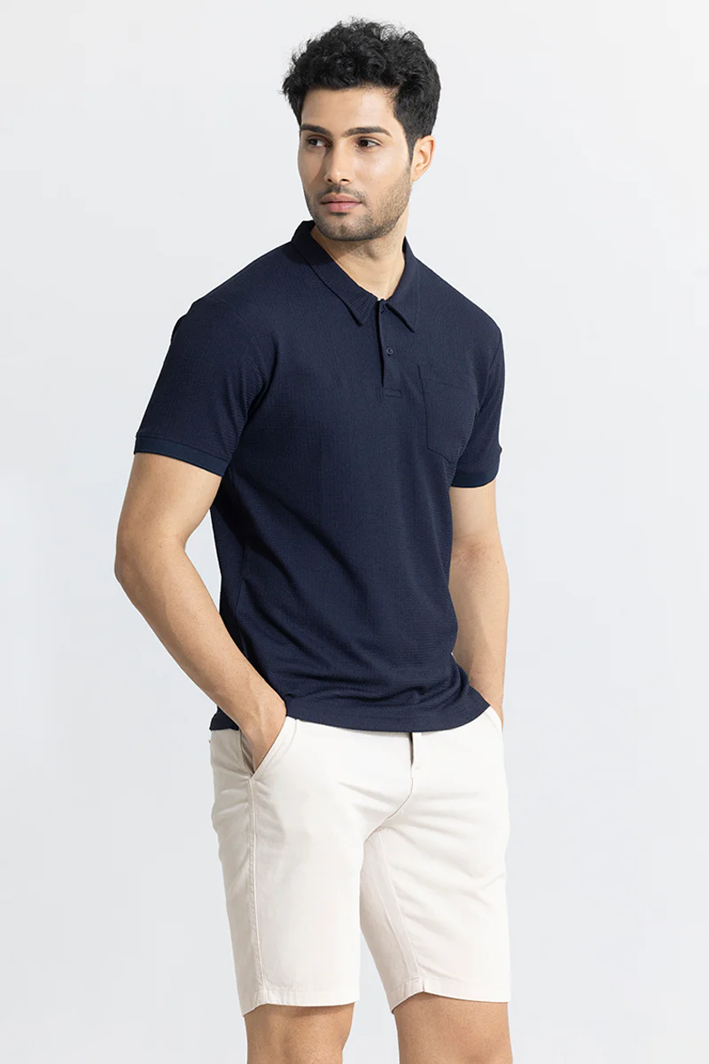 Roller Navy Polo T-Shirt - republicanstateiRoller Navy Polo T-Shirt - republicanstatei