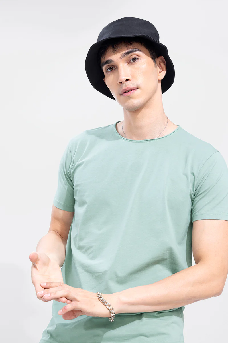 Raw Edge Mint Green T-Shirt - republicanstateiRaw Edge Mint Green T-Shirt - republicanstatei