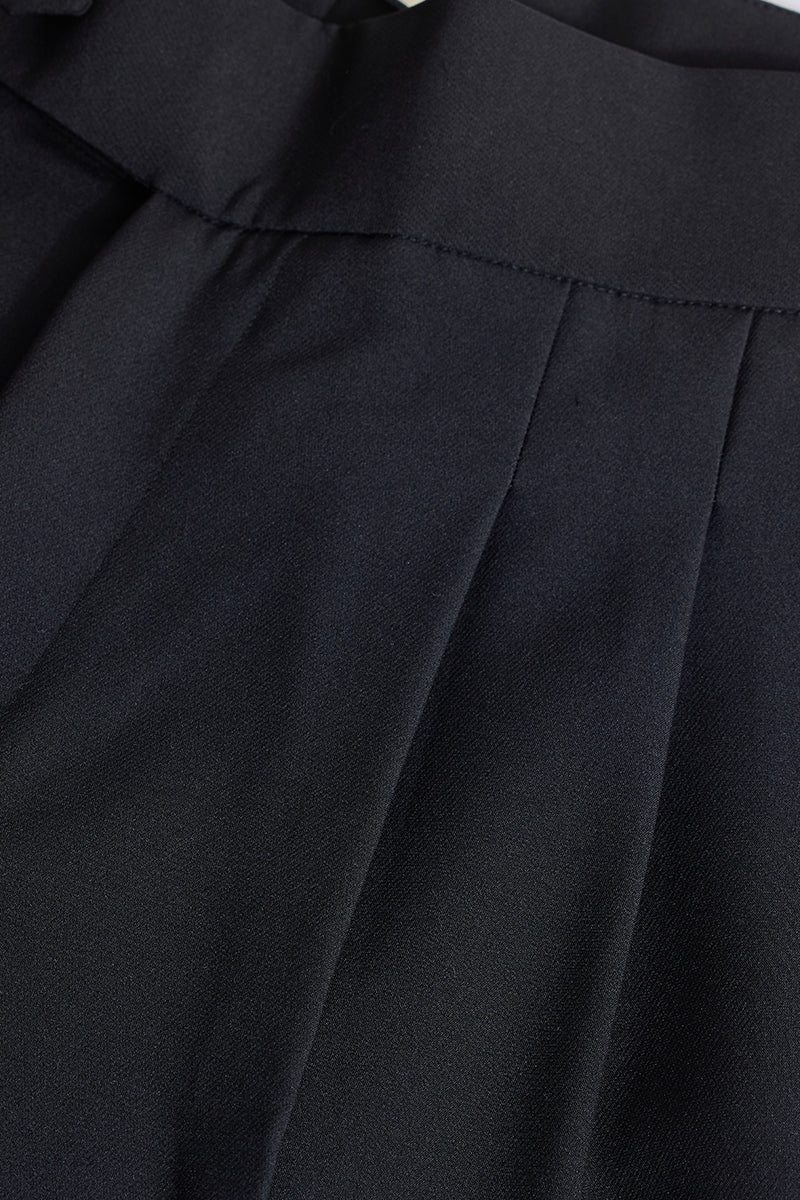 Black Slim Fit Gurkha Trousers - republicanstateiBlack Slim Fit Gurkha Trousers - republicanstatei