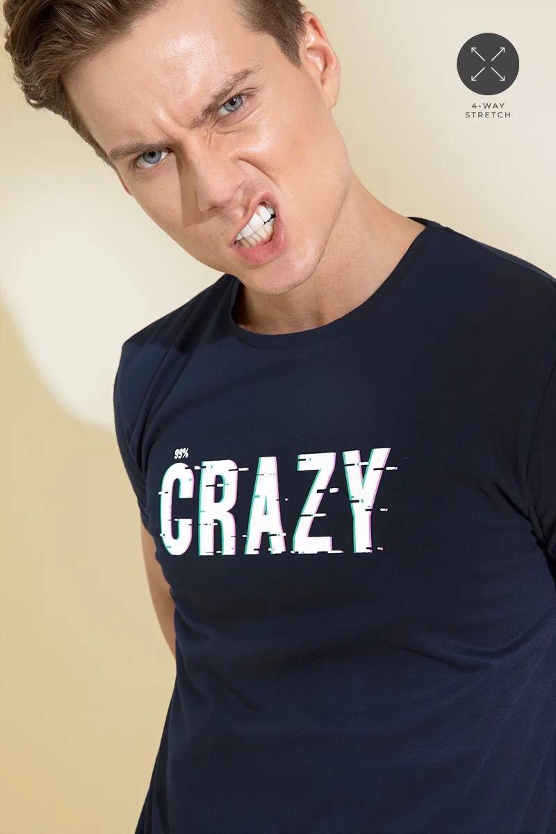 Crazy Navy Graphic T-Shirt - republicanstateiCrazy Navy Graphic T-Shirt - republicanstatei