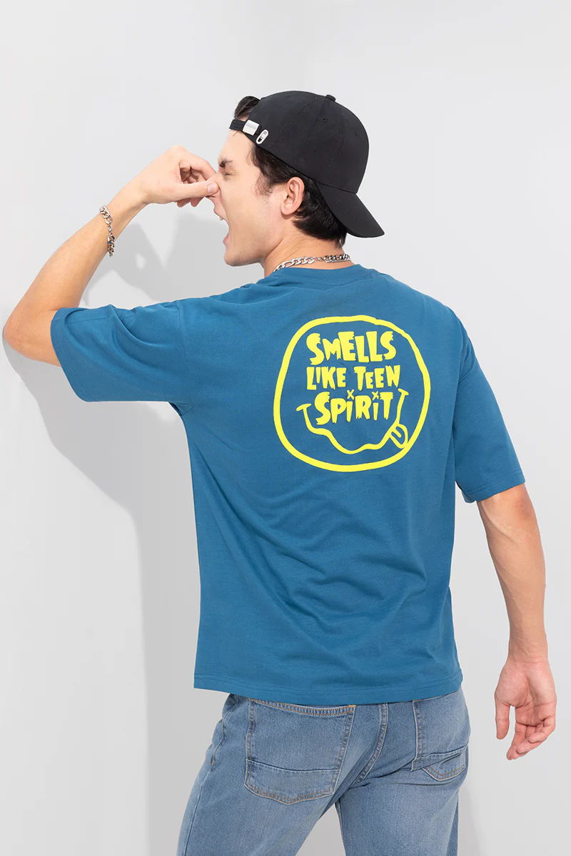 Peace Blue Oversized T-Shirt - republicanstateiPeace Blue Oversized T-Shirt - republicanstatei