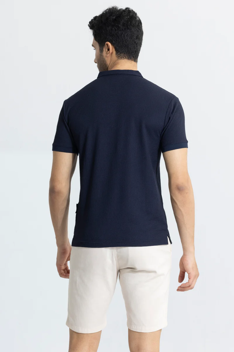 Roller Navy Polo T-Shirt - republicanstateiRoller Navy Polo T-Shirt - republicanstatei