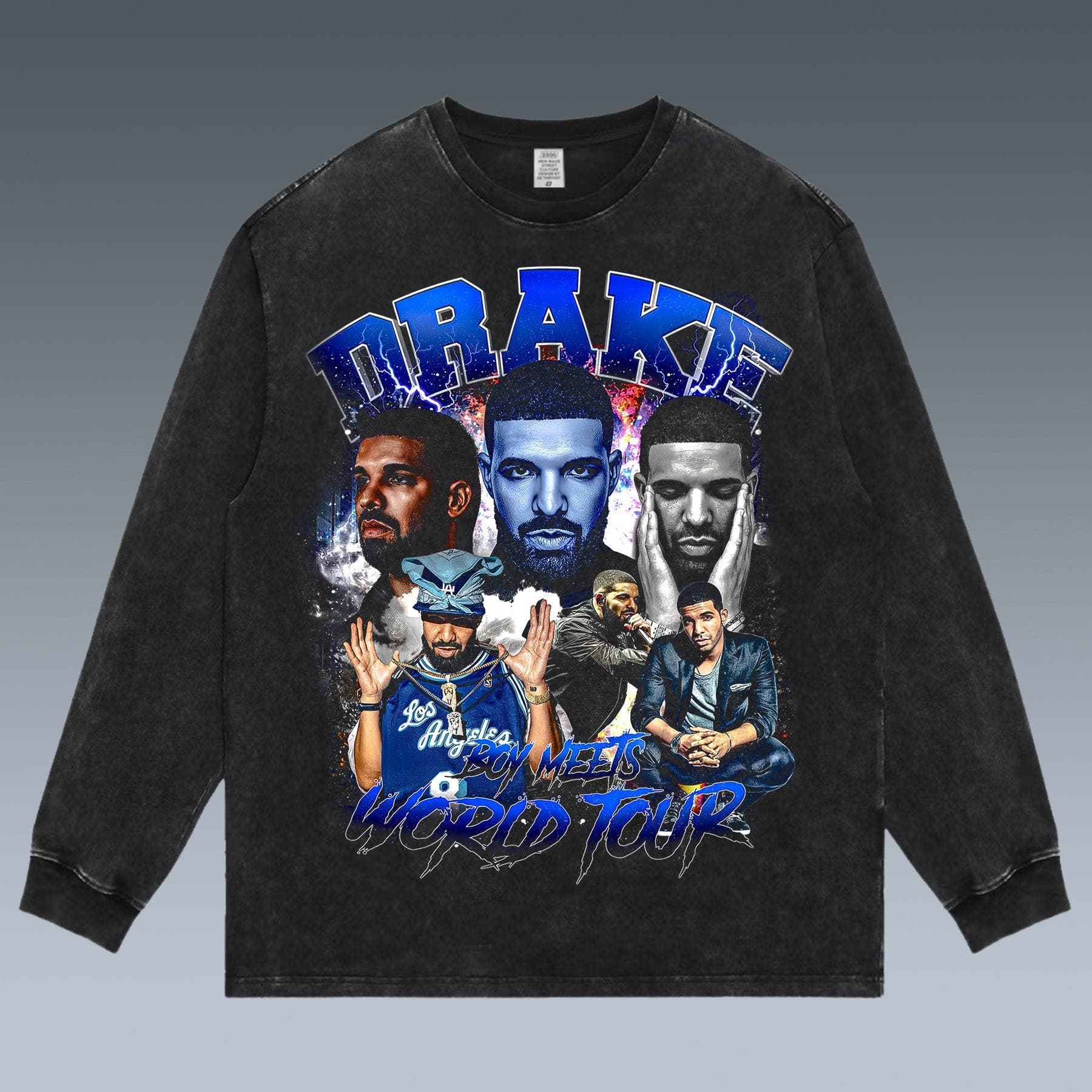VINTAGE LONG SLEEVE TEE | DRAKE - republicanstateiVINTAGE LONG SLEEVE TEE | DRAKE - republicanstatei
