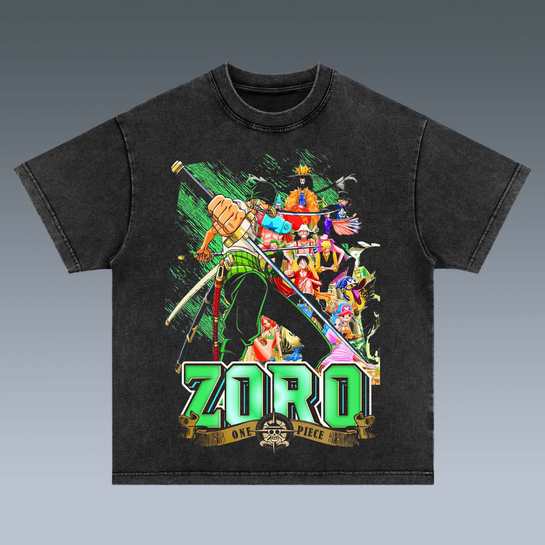 VINTAGE TEE | RORONOA ZORO - republicanstateiVINTAGE TEE | RORONOA ZORO - republicanstatei