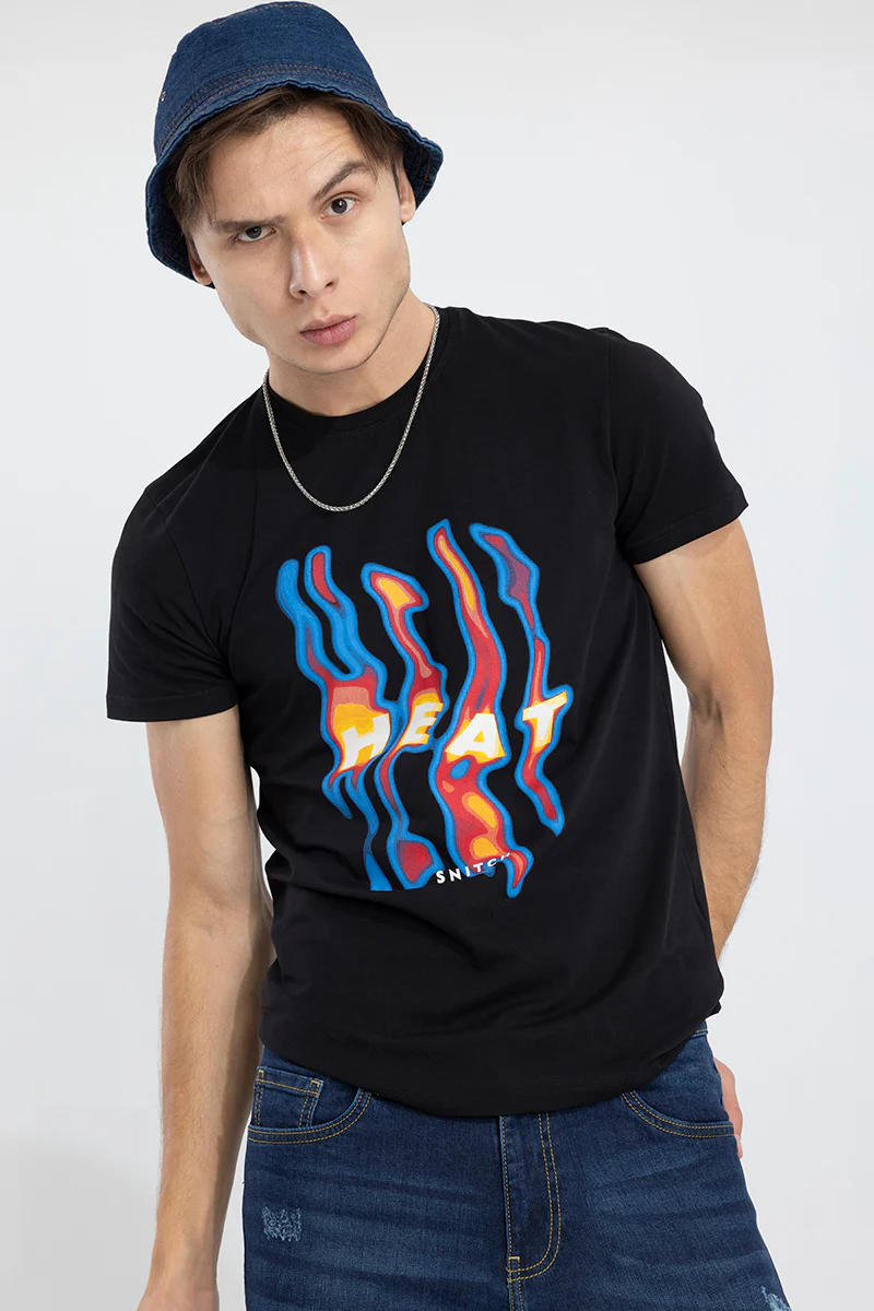 Heat Black T-Shirt - republicanstateiHeat Black T-Shirt - republicanstatei