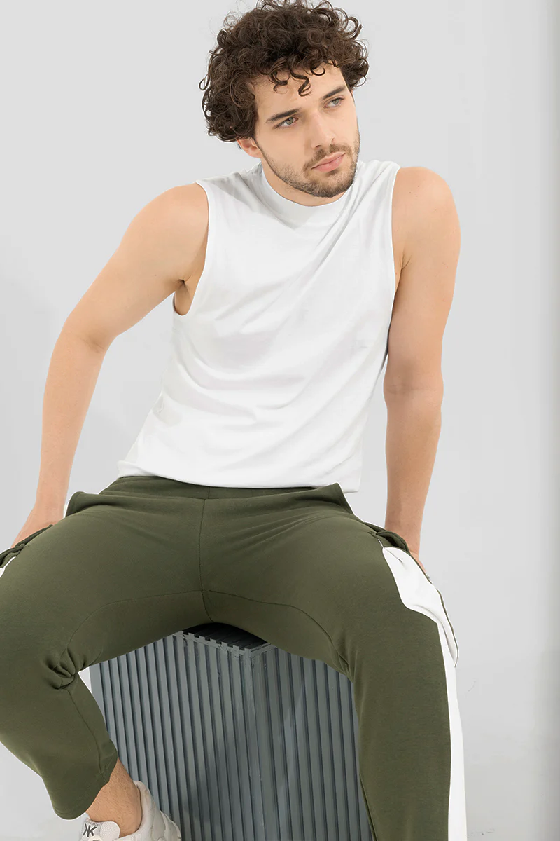 Solidie White Sleeveless T-Shirt - republicanstateiSolidie White Sleeveless T-Shirt - republicanstatei