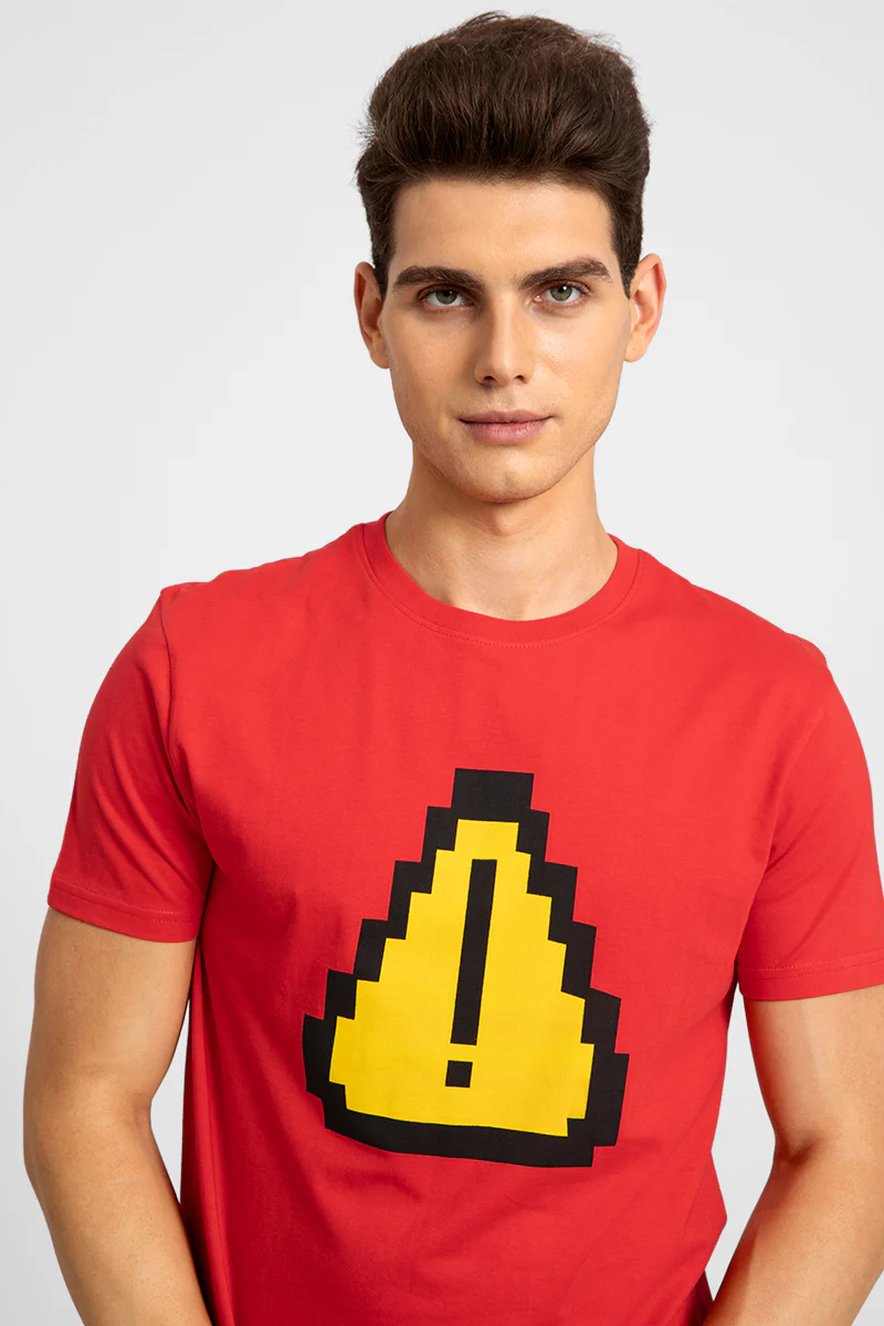 Caution Red T-Shirt - republicanstateiCaution Red T-Shirt - republicanstatei