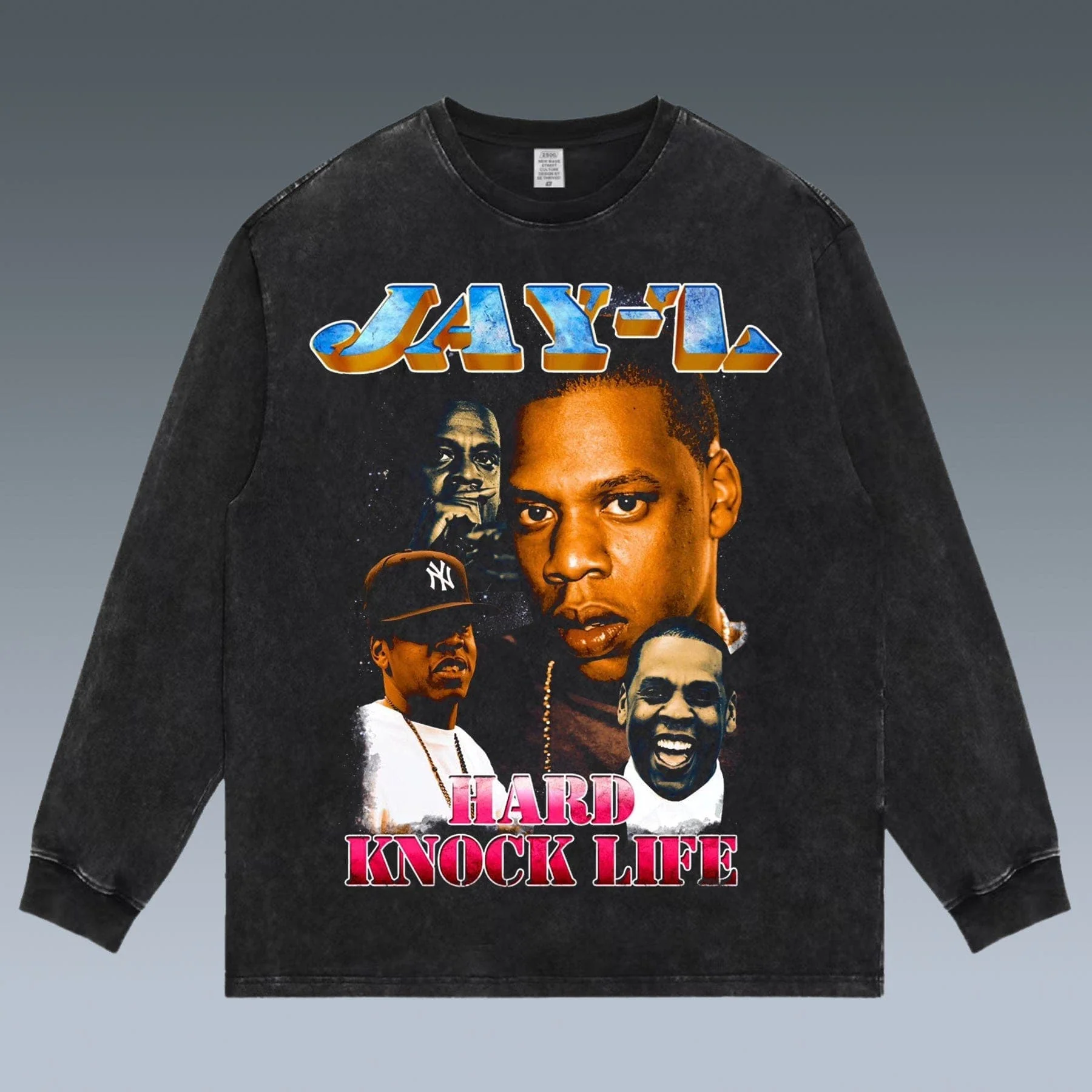 VINTAGE LONG SLEEVE TEE | JAY-Z - republicanstateiVINTAGE LONG SLEEVE TEE | JAY-Z - republicanstatei