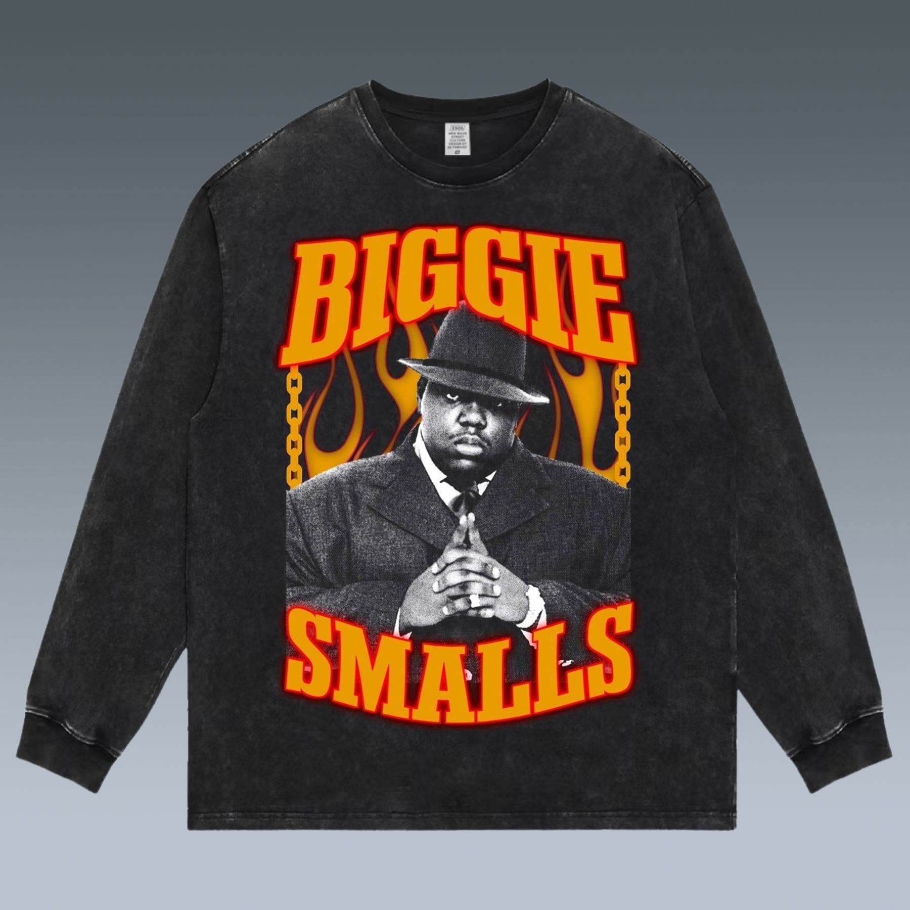 VINTAGE LONG SLEEVE TEE | BIGGIE - republicanstateiVINTAGE LONG SLEEVE TEE | BIGGIE - republicanstatei