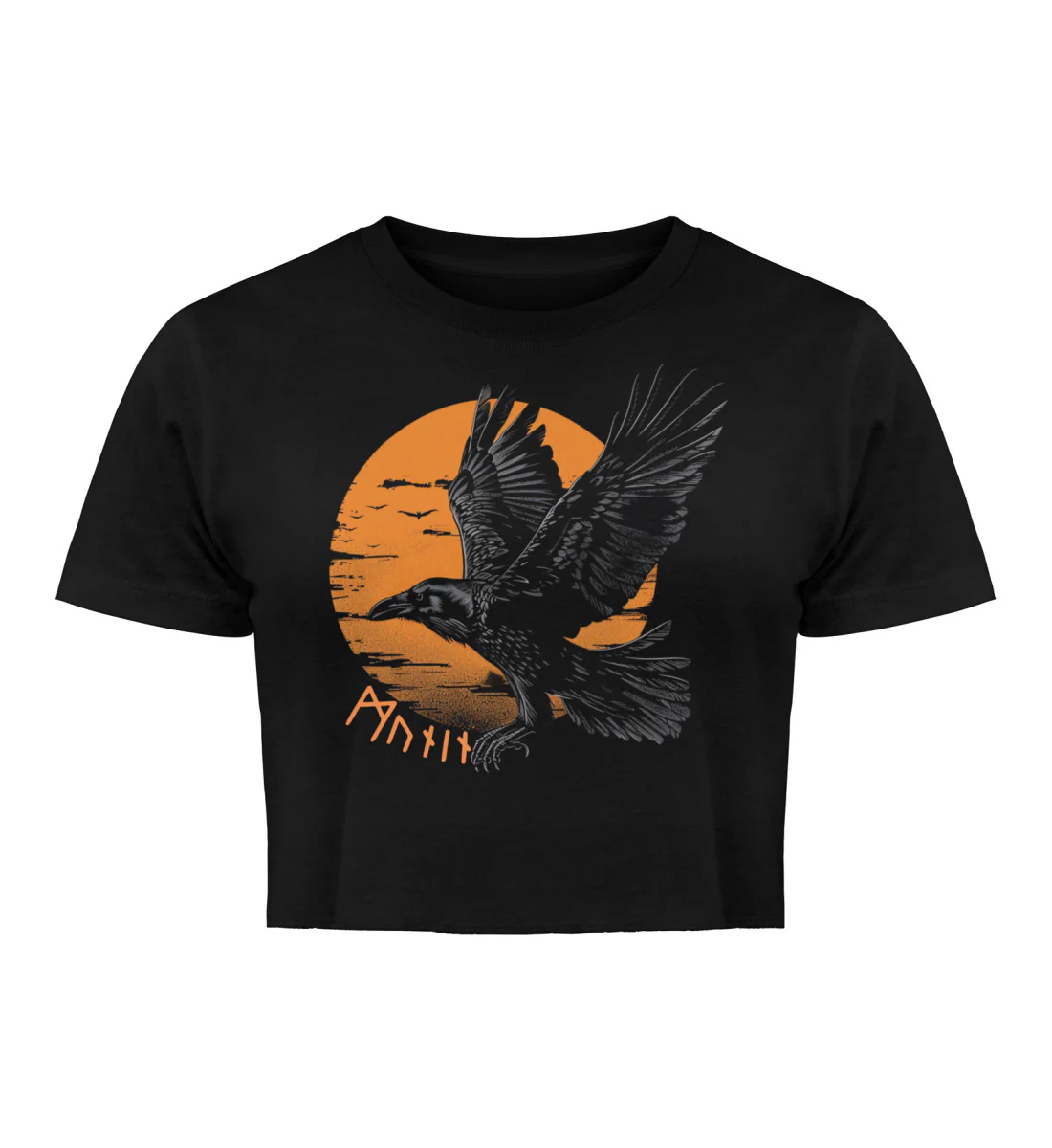 Munin - Damen Organic Crop Top - republicanstateiMunin - Damen Organic Crop Top - republicanstatei