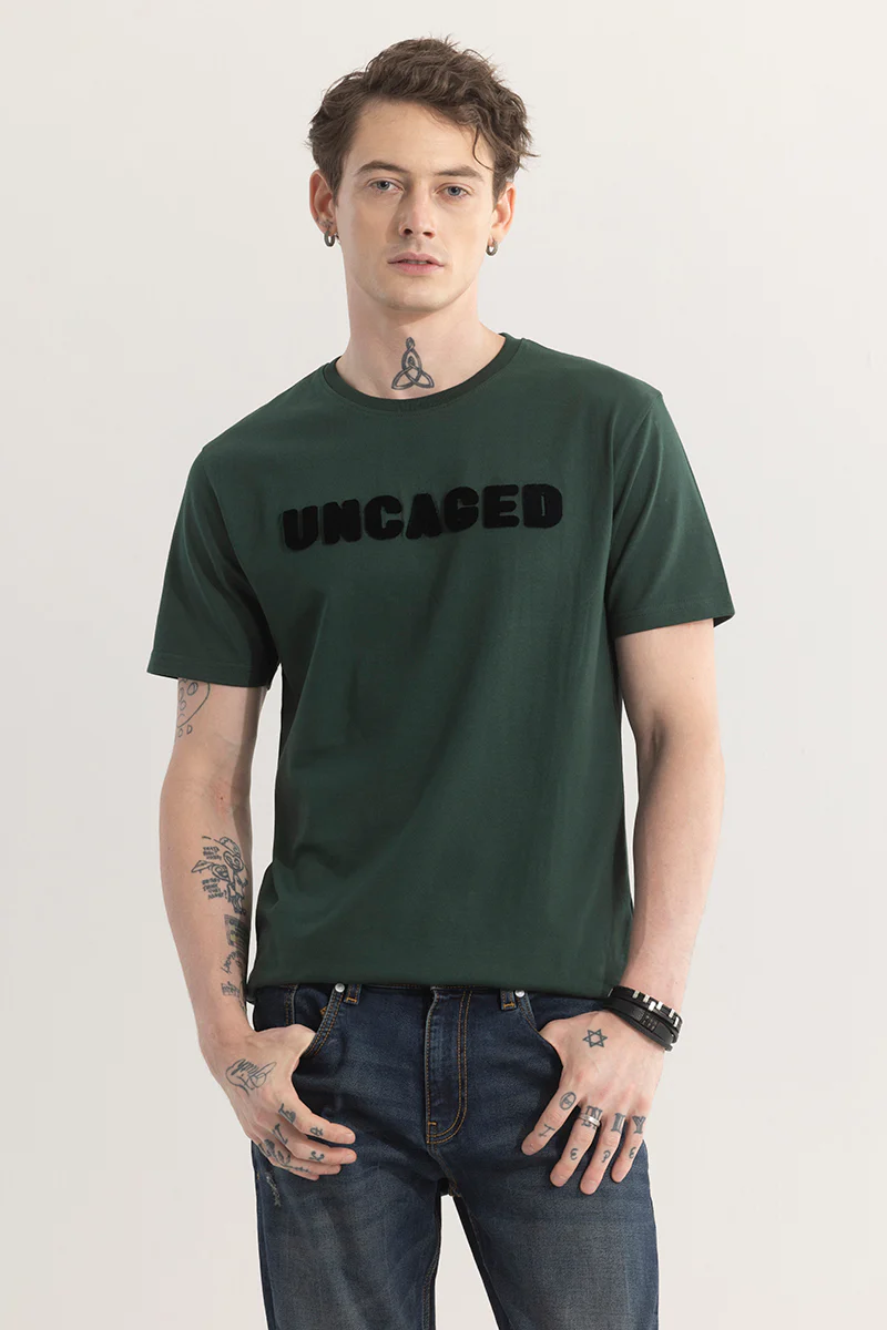 Stylusion Green Printed T-shirt - republicanstateiStylusion Green Printed T-shirt - republicanstatei