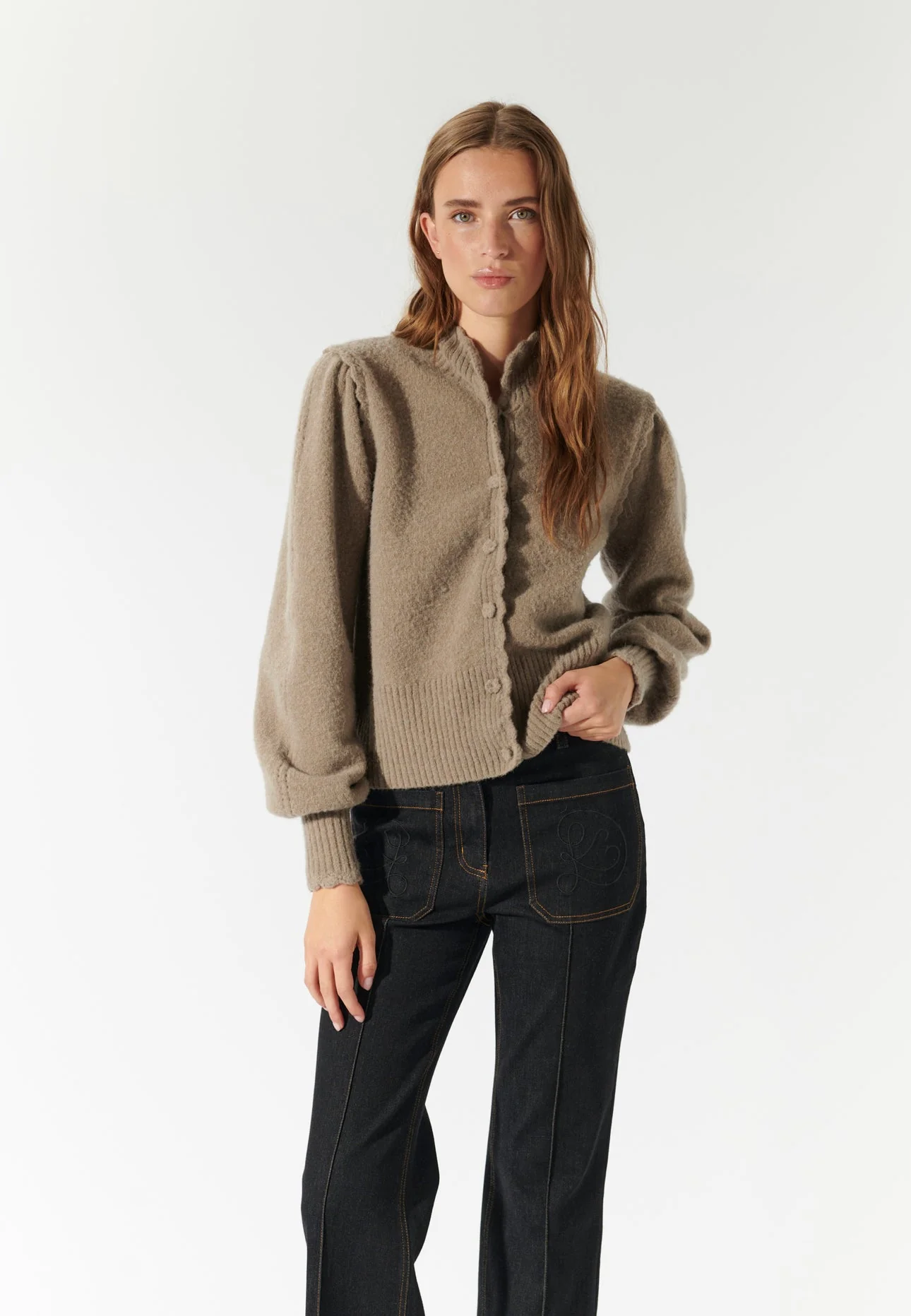 Bellisdea Rws Cardigan - Pigeon - republicanstateiBellisdea Rws Cardigan - Pigeon - republicanstatei