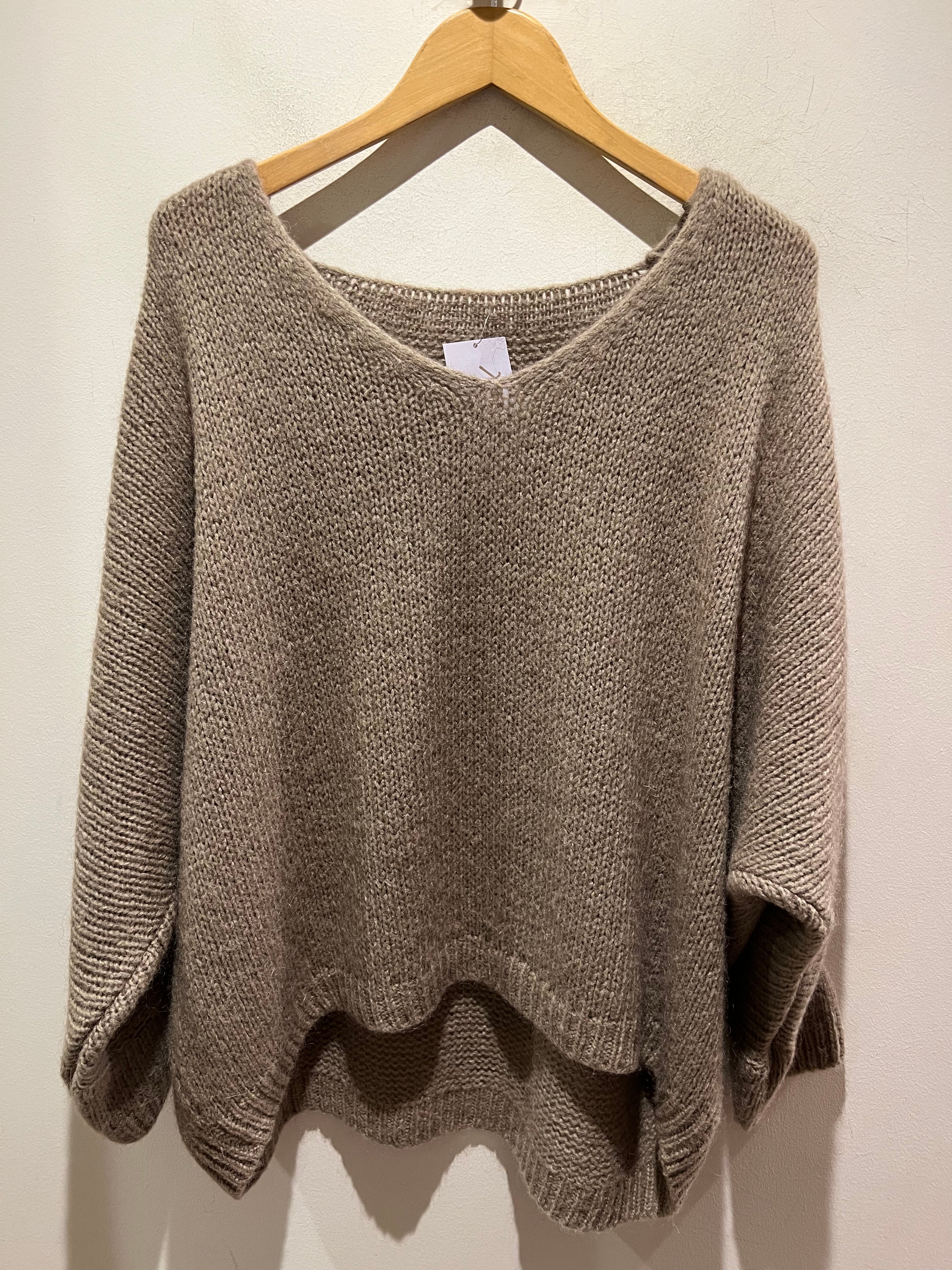 2257 Mohair Jumper - Mocha - republicanstatei2257 Mohair Jumper - Mocha - republicanstatei