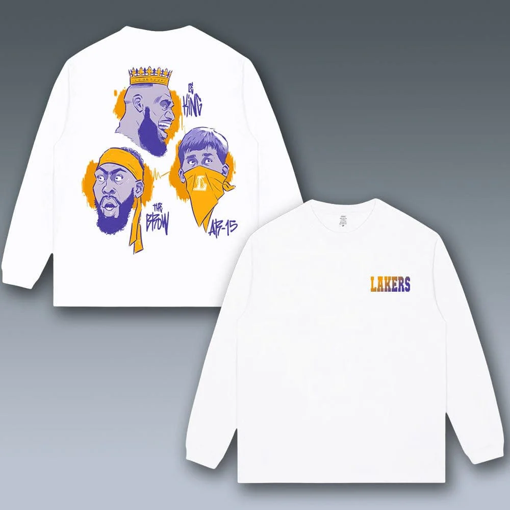 VINTAGE LONG SLEEVE TEE | LAKERS - republicanstateiVINTAGE LONG SLEEVE TEE | LAKERS - republicanstatei