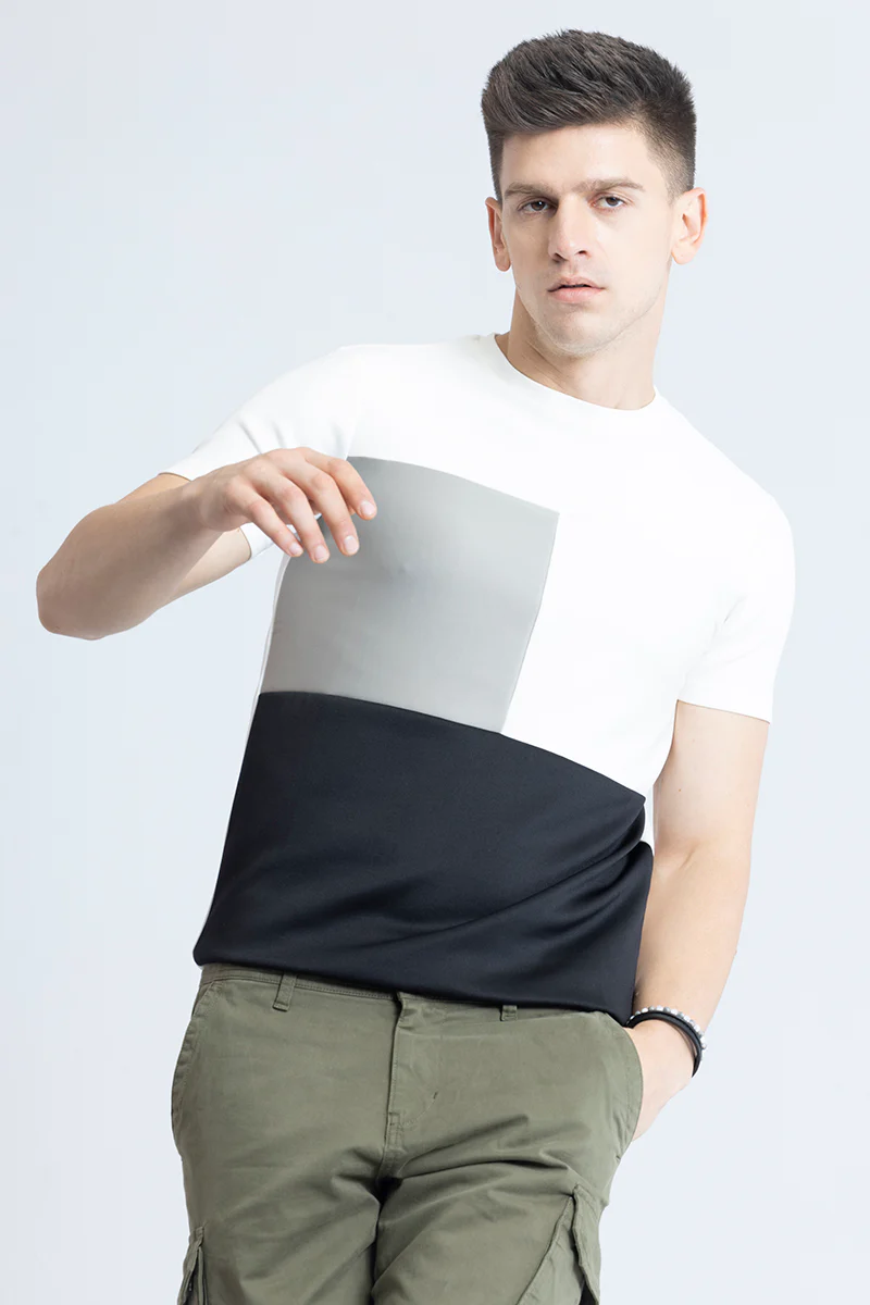 Cut & Stitch Black T-Shirt - republicanstateiCut & Stitch Black T-Shirt - republicanstatei