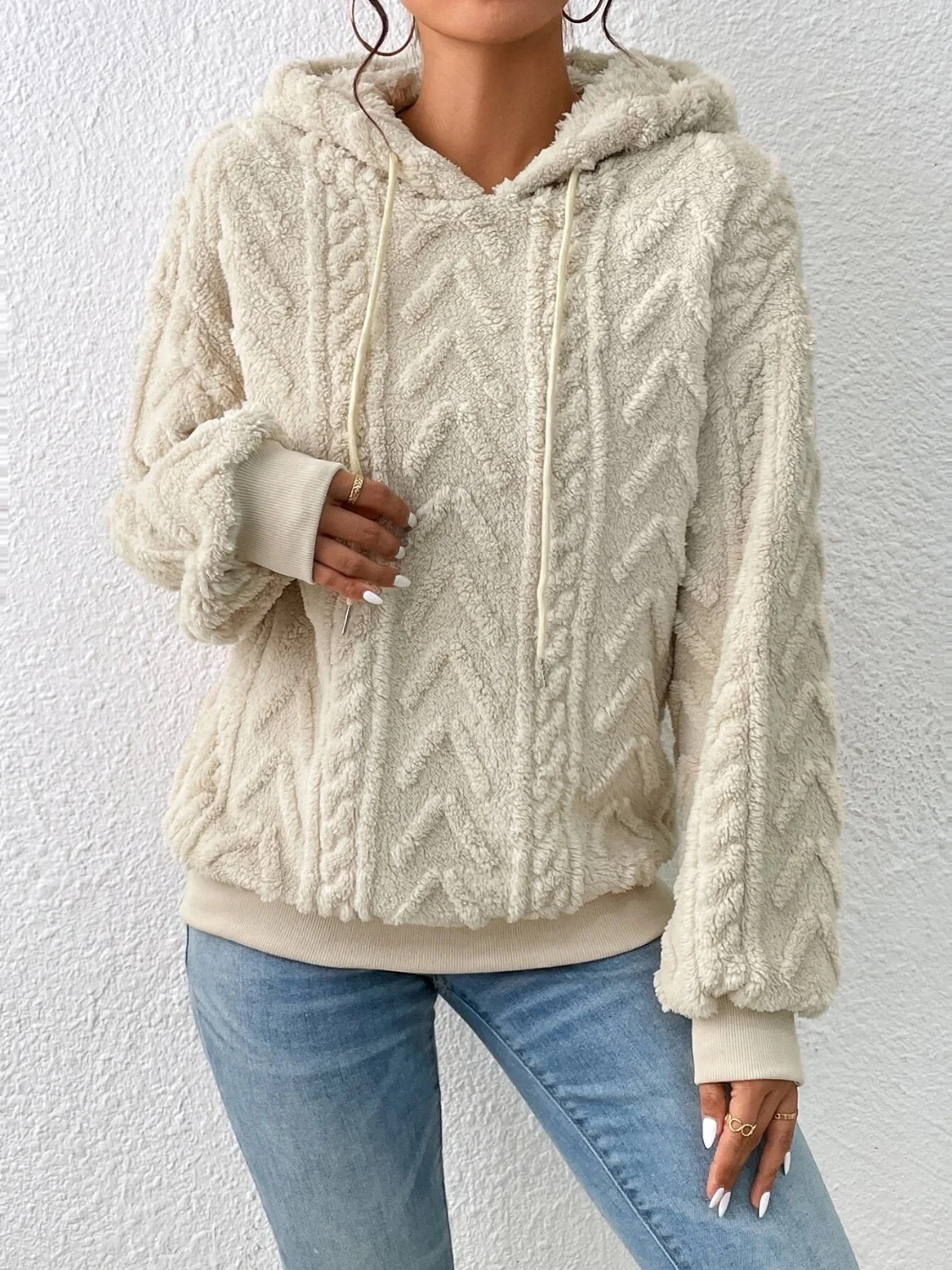 Drawstring Long Sleeve Hoodie - republicanstateiDrawstring Long Sleeve Hoodie - republicanstatei