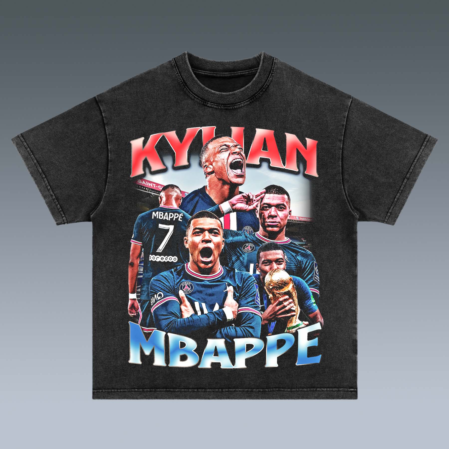 VINTAGE TEE | KYLIAN MBAPPE - republicanstateiVINTAGE TEE | KYLIAN MBAPPE - republicanstatei