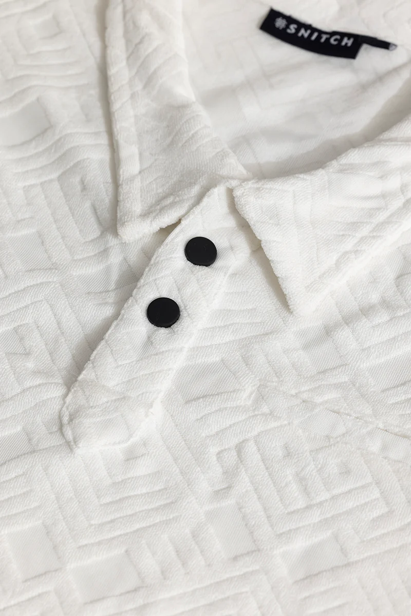 Square Space White Polo T-Shirt - republicanstateiSquare Space White Polo T-Shirt - republicanstatei