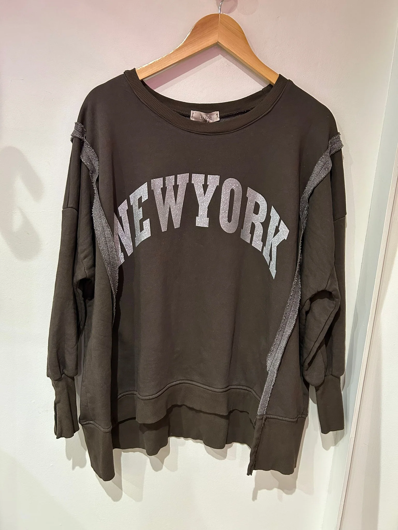 NYC Sparkle Sweater - Chocolate - republicanstateiNYC Sparkle Sweater - Chocolate - republicanstatei