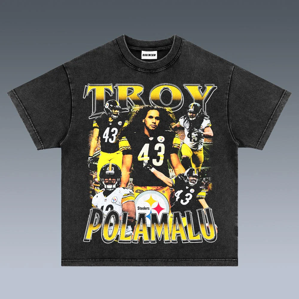 VINTAGE TEE | TROY POLAMALU - republicanstateiVINTAGE TEE | TROY POLAMALU - republicanstatei