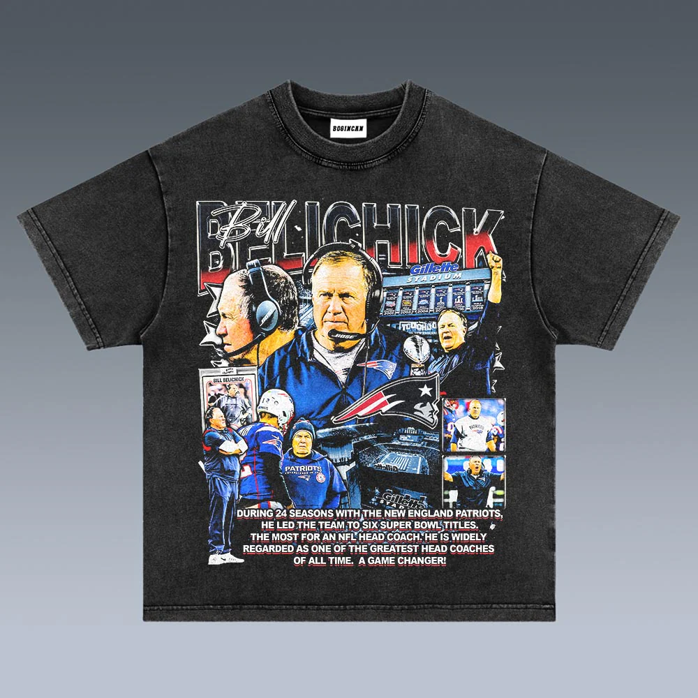 VINTAGE TEE | BILL BELICHICK - republicanstateiVINTAGE TEE | BILL BELICHICK - republicanstatei