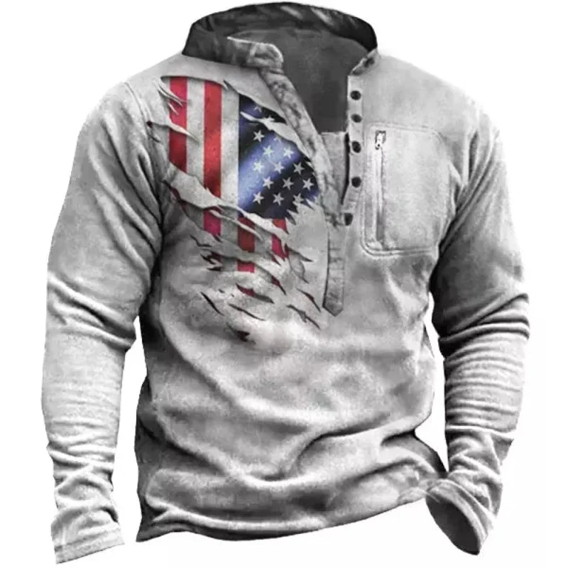 Men's Flag Print T-Shirt - republicanstateiMen's Flag Print T-Shirt - republicanstatei
