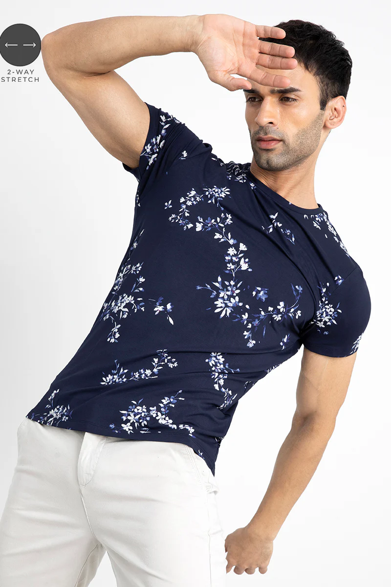 Jasmine Navy T-Shirt - republicanstateiJasmine Navy T-Shirt - republicanstatei
