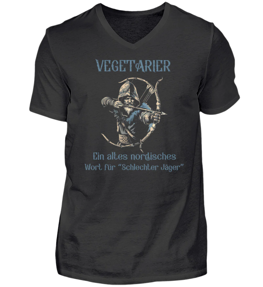 Vegetarier - Herren V-Neck Shirt - republicanstateiVegetarier - Herren V-Neck Shirt - republicanstatei