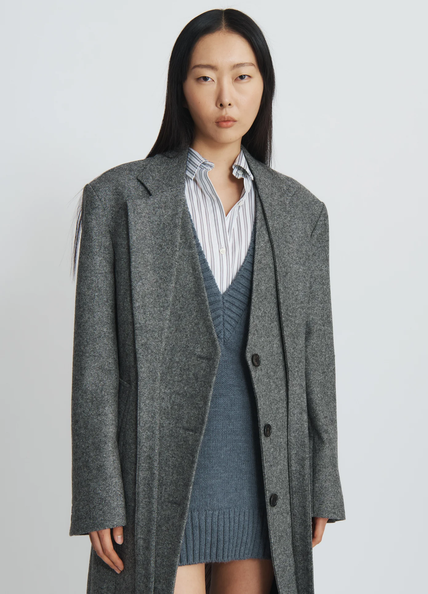Criss Cross Lapel Coat - republicanstateiCriss Cross Lapel Coat - republicanstatei