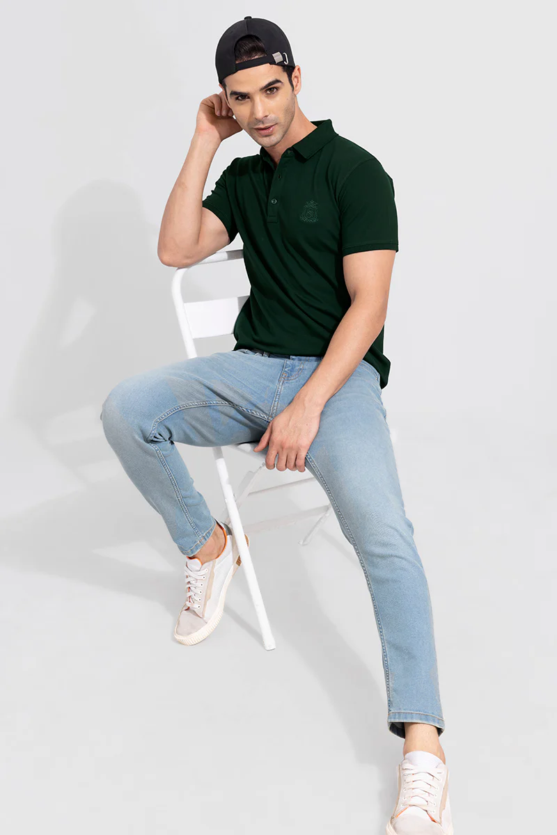 The Shishu Olive Polo T-Shirt - republicanstateiThe Shishu Olive Polo T-Shirt - republicanstatei