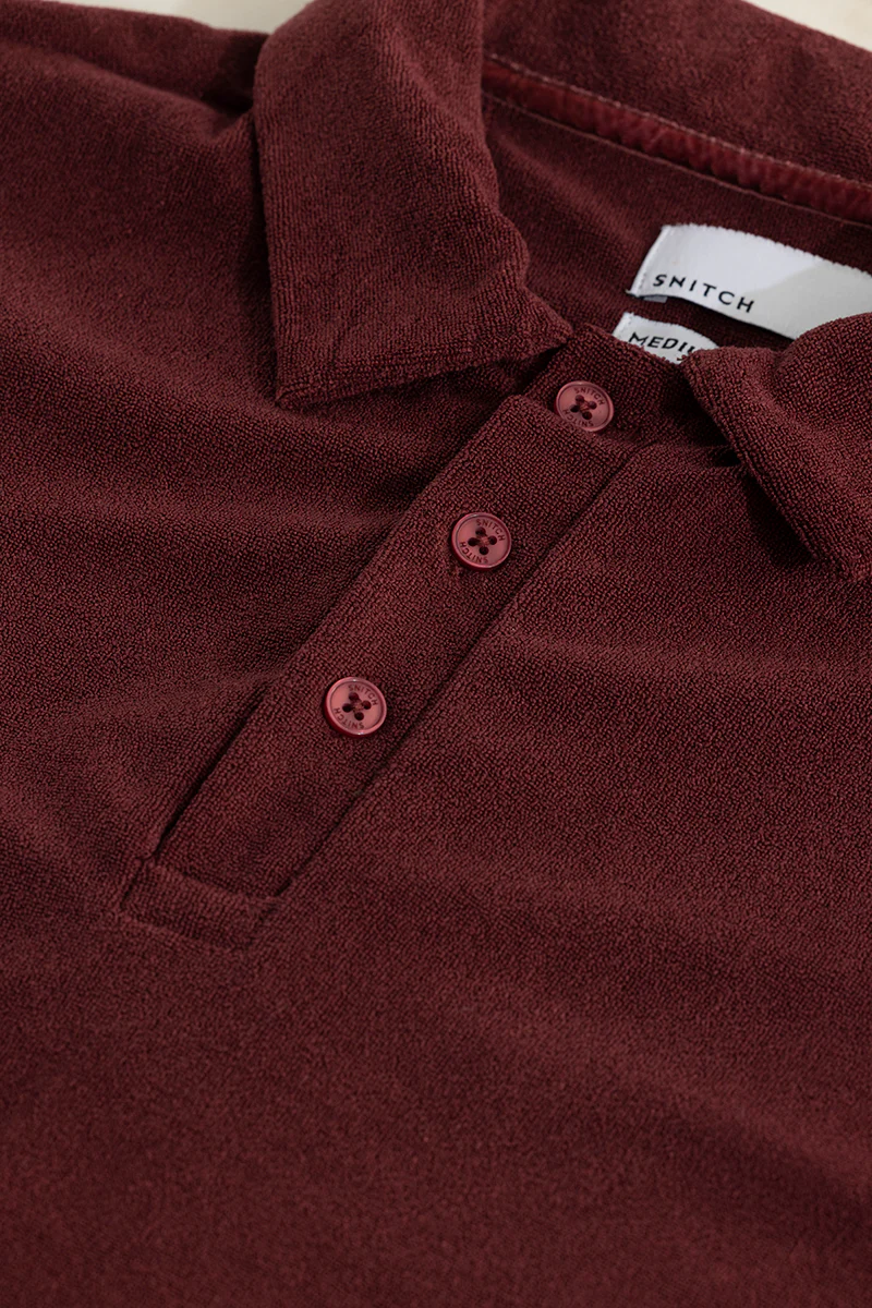 Trent Maroon Polo T-Shirt - republicanstateiTrent Maroon Polo T-Shirt - republicanstatei