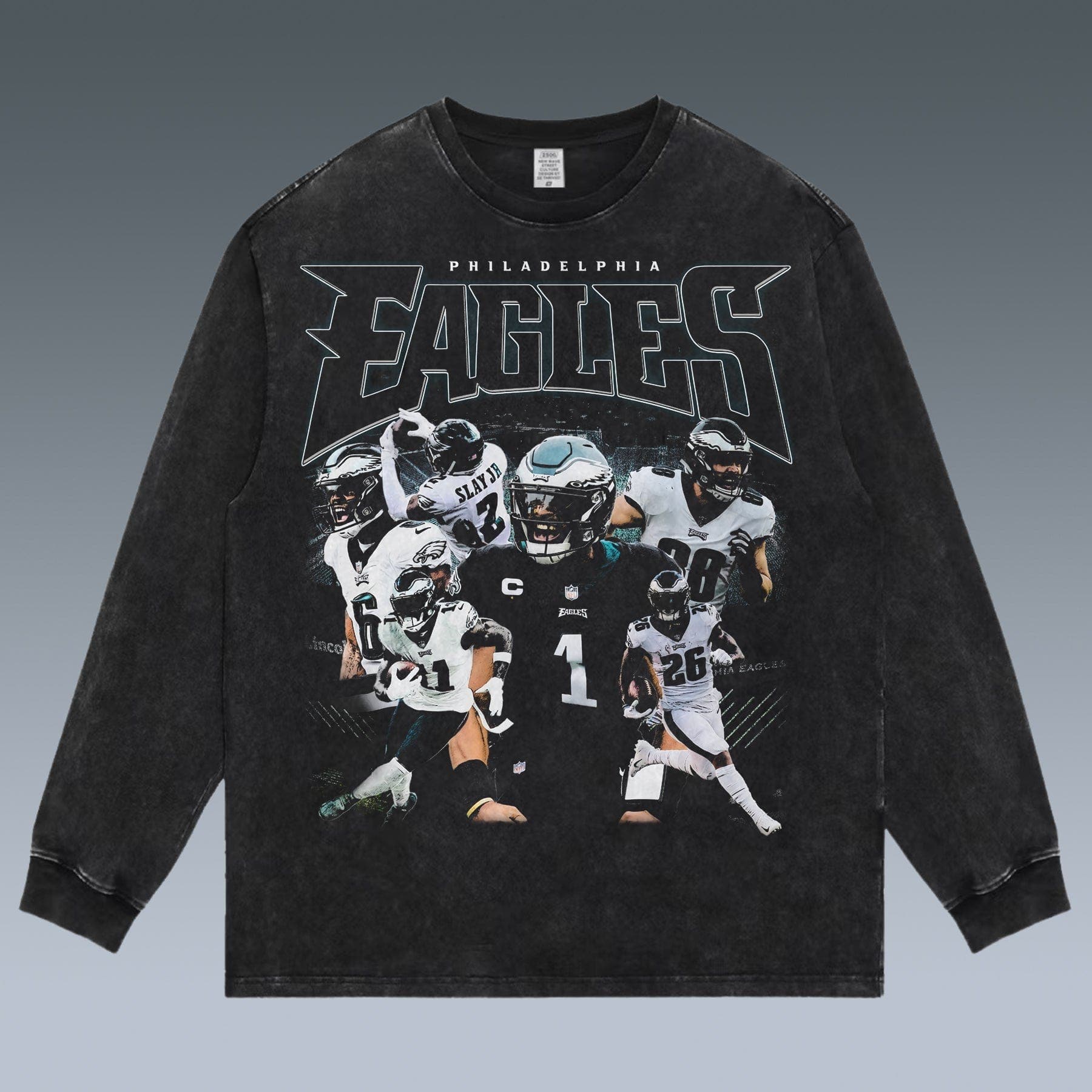 VINTAGE LONG SLEEVE TEE | EAGLES - republicanstateiVINTAGE LONG SLEEVE TEE | EAGLES - republicanstatei