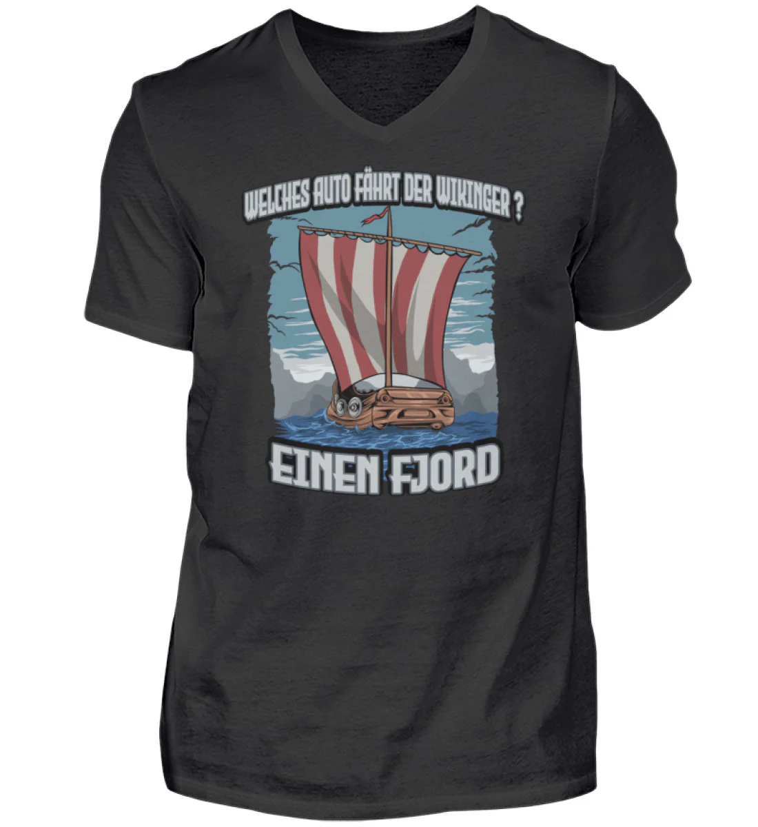 Fjord - Herren V-Neck Shirt - republicanstateiFjord - Herren V-Neck Shirt - republicanstatei